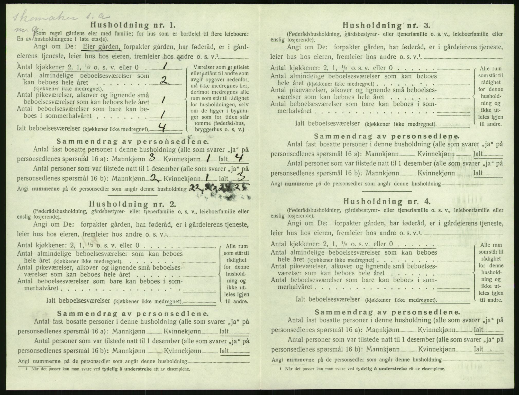 SAK, Folketelling 1920 for 0915 Dypvåg herred, 1920, s. 782