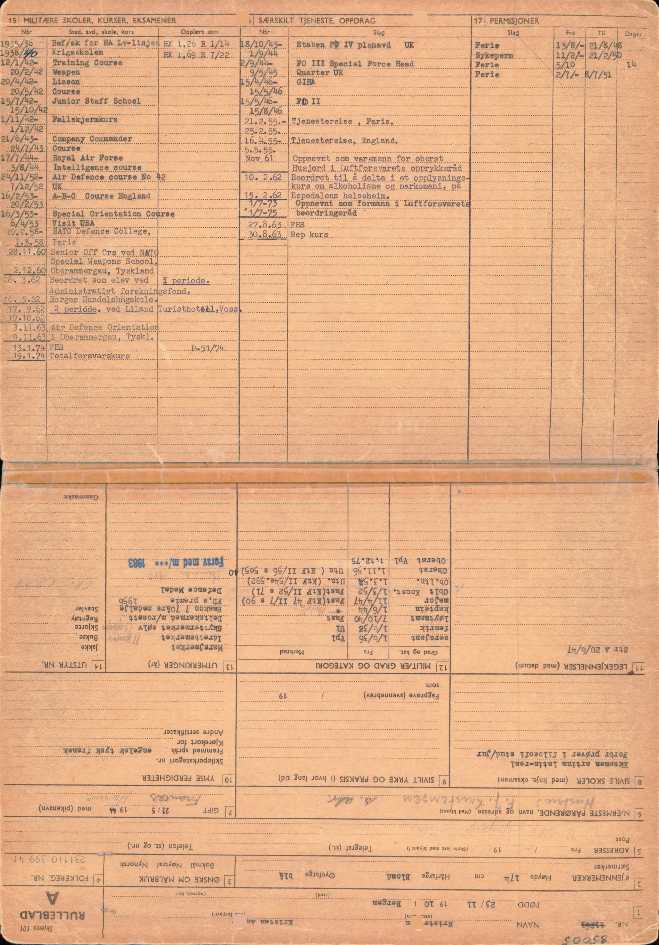 Forsvaret, Forsvarets overkommando/Luftforsvarsstaben, AV/RA-RAFA-4079/P/Pa/L0024: Personellpapirer, 1910, s. 473