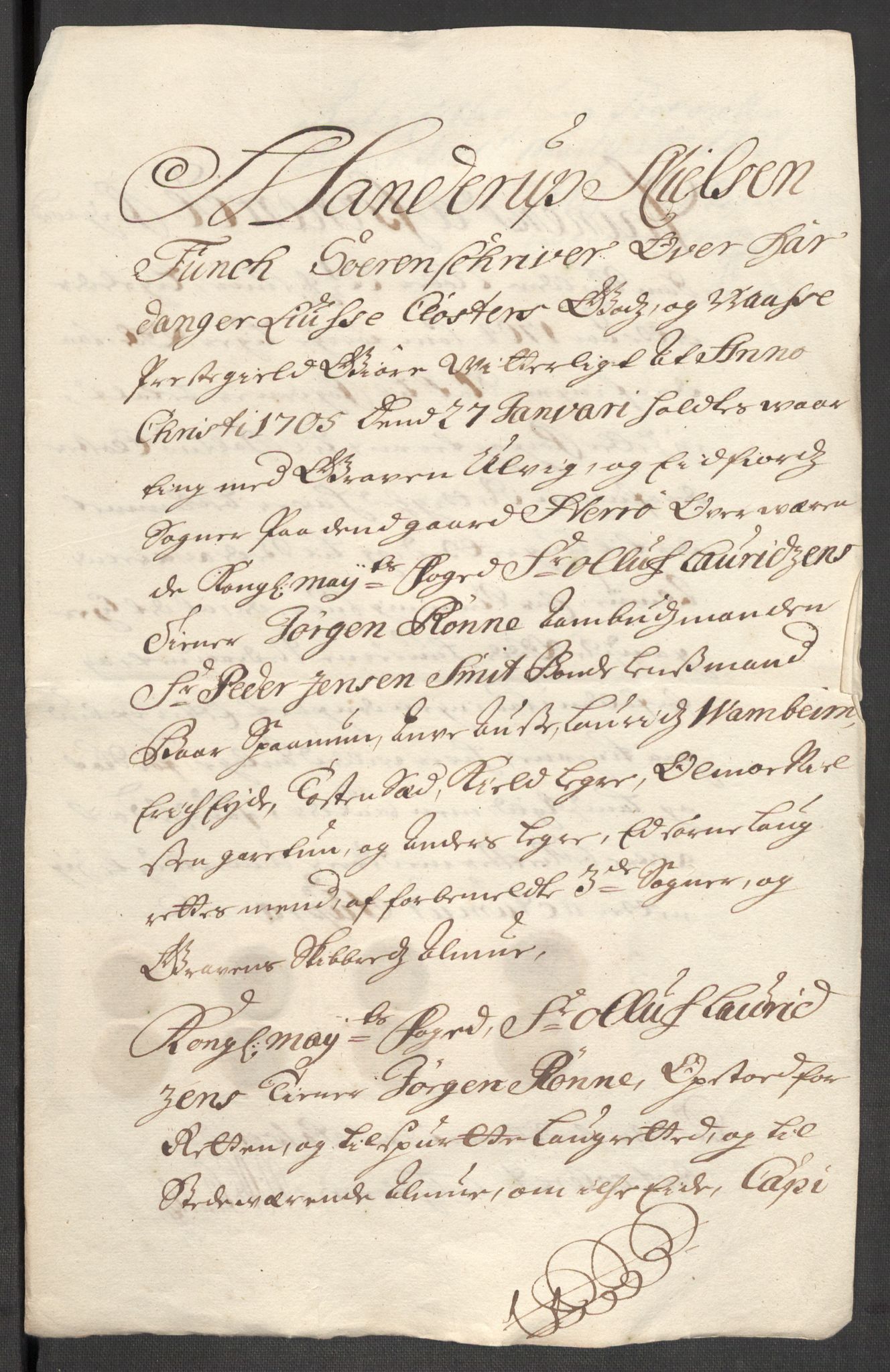 Rentekammeret inntil 1814, Reviderte regnskaper, Fogderegnskap, RA/EA-4092/R48/L2982: Fogderegnskap Sunnhordland og Hardanger, 1704, s. 252