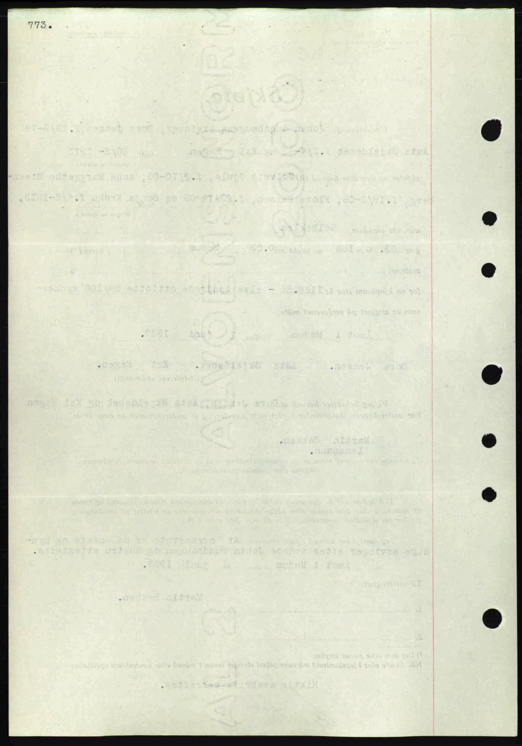 Eiker, Modum og Sigdal sorenskriveri, SAKO/A-123/G/Ga/Gab/L0035: Pantebok nr. A5, 1937-1937, Dagboknr: 1381/1937