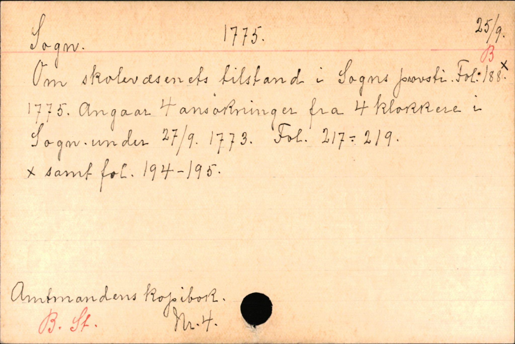 Haugen, Johannes - lærer, SAB/SAB/PA-0036/01/L0001: Om klokkere og lærere, 1521-1904, s. 7225