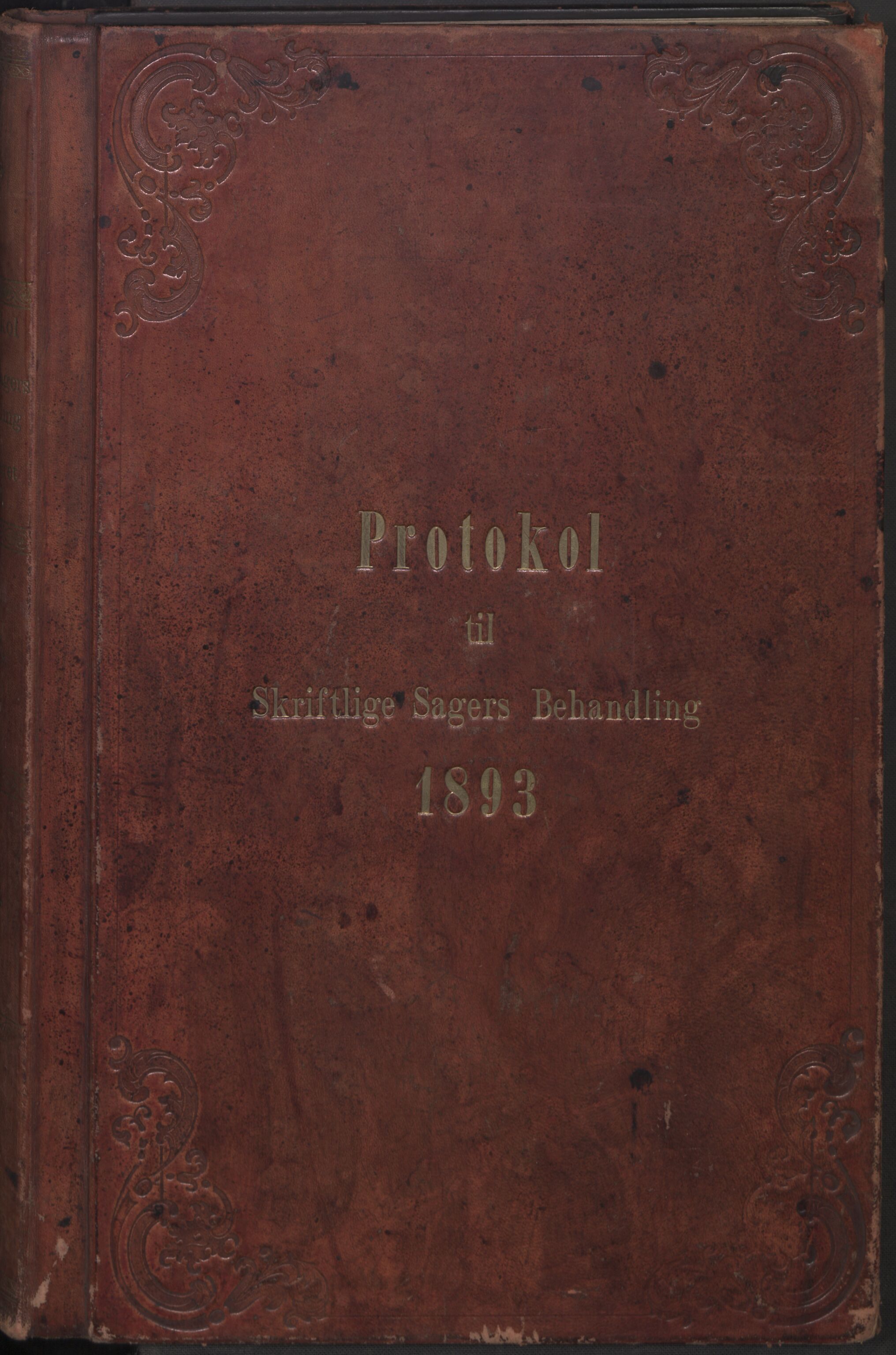 Høyesterett, AV/RA-S-1002/E/Ef/L0017: Protokoll over saker som gikk til skriftlig behandling, 1893-1896