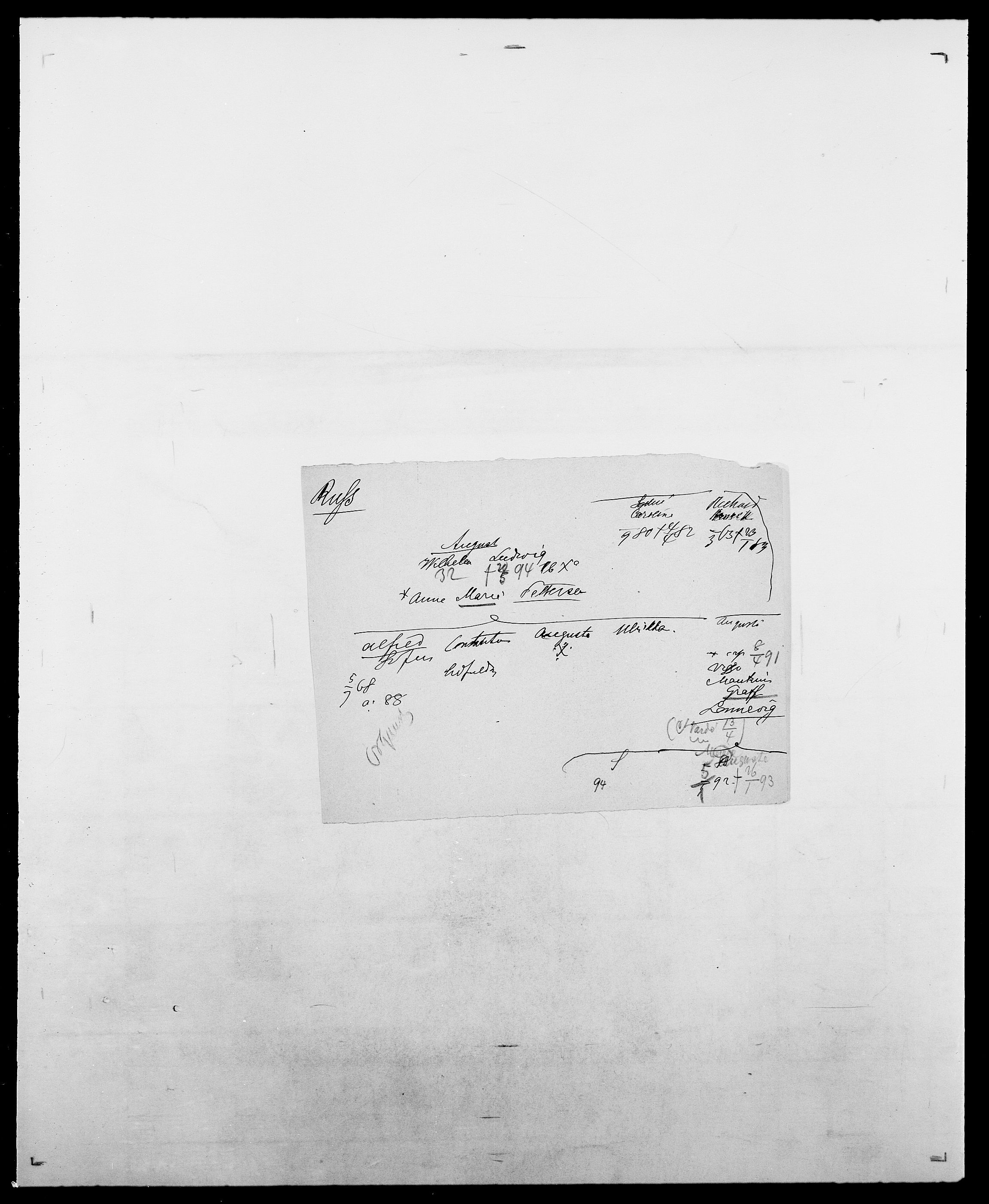Delgobe, Charles Antoine - samling, SAO/PAO-0038/D/Da/L0033: Roald - Røyem, s. 475
