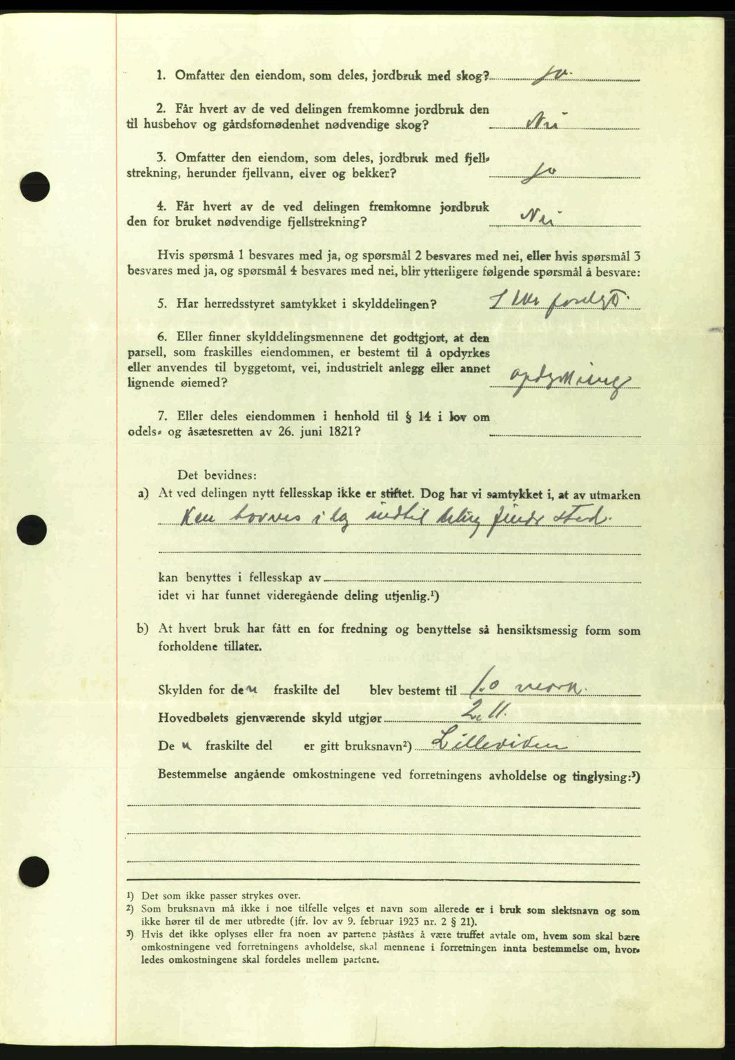 Romsdal sorenskriveri, AV/SAT-A-4149/1/2/2C: Pantebok nr. A15, 1943-1944, Dagboknr: 2322/1943