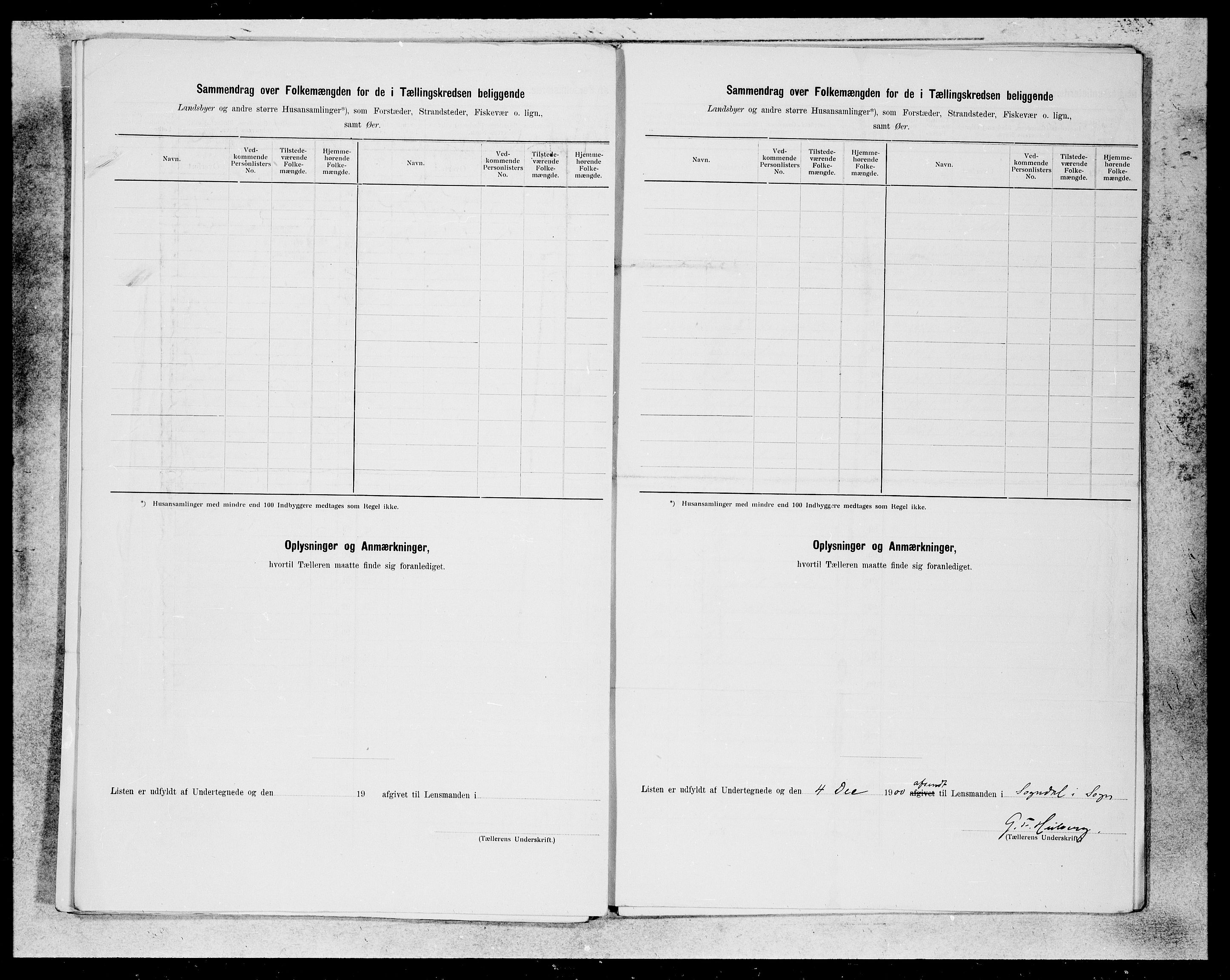 SAB, Folketelling 1900 for 1420 Sogndal herred, 1900, s. 25