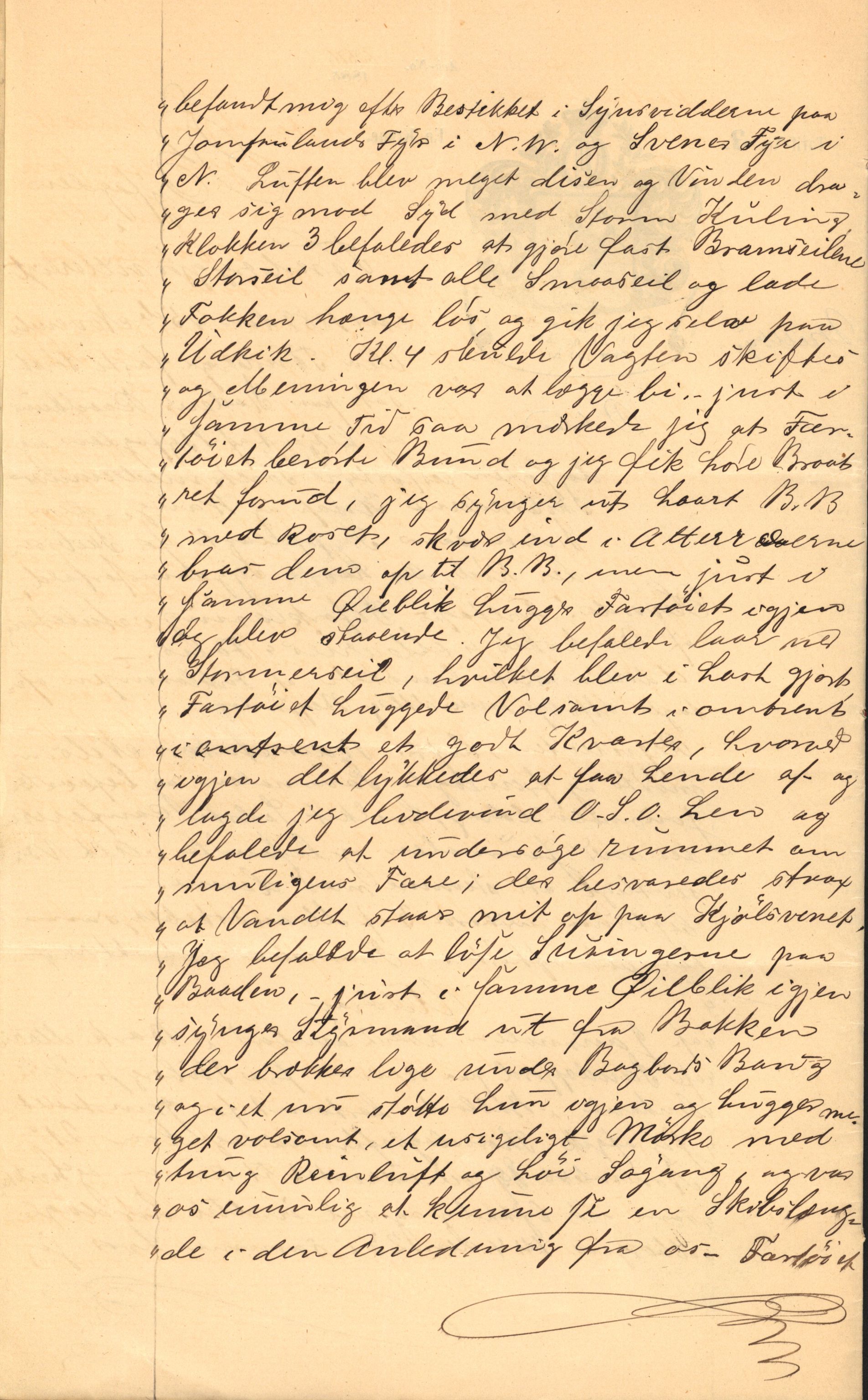 Pa 63 - Østlandske skibsassuranceforening, VEMU/A-1079/G/Ga/L0023/0012: Havaridokumenter / Columbus, Christiane Sophie, Marie, Jarlen, Kong Carl XV, 1889, s. 48