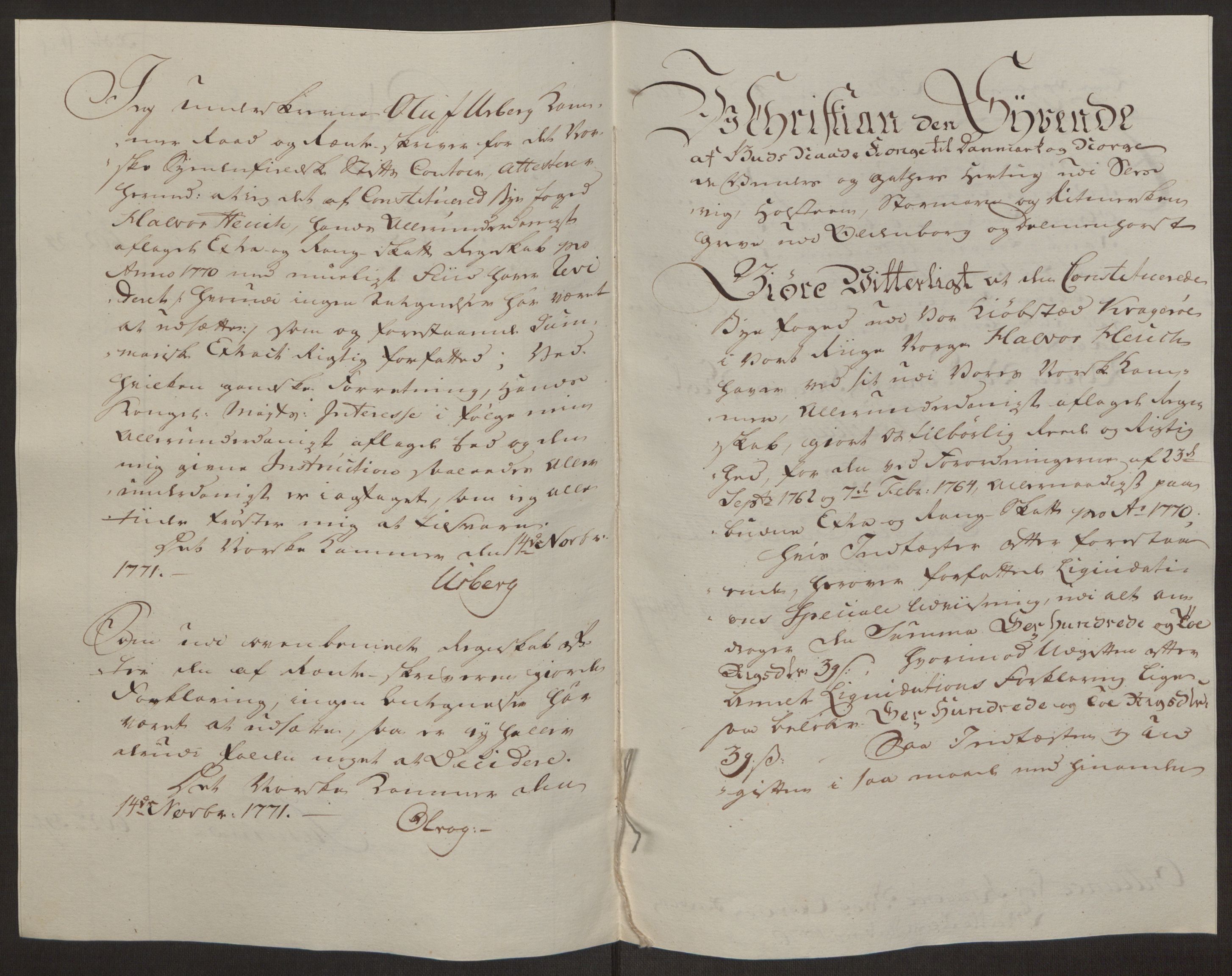 Rentekammeret inntil 1814, Reviderte regnskaper, Byregnskaper, AV/RA-EA-4066/R/Rk/L0218/0003: [K2] Kontribusjonsregnskap / Ekstra- og rangskatt, 1768-1772, s. 46