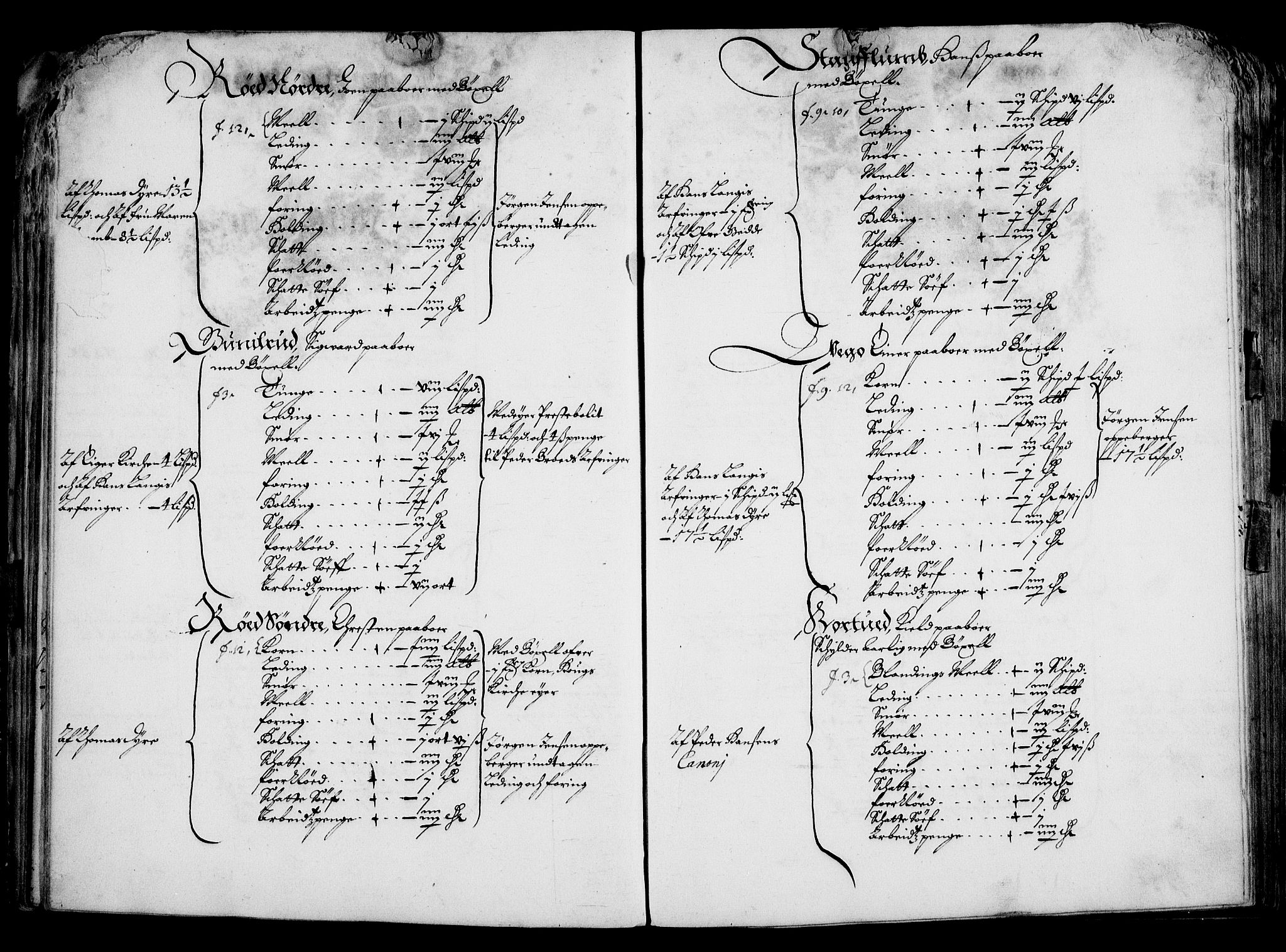 Rentekammeret inntil 1814, Realistisk ordnet avdeling, RA/EA-4070/On/L0001/0001: Statens gods / [Jj 1]: Jordebok over Hannibal Sehesteds gods, 1651, s. 45