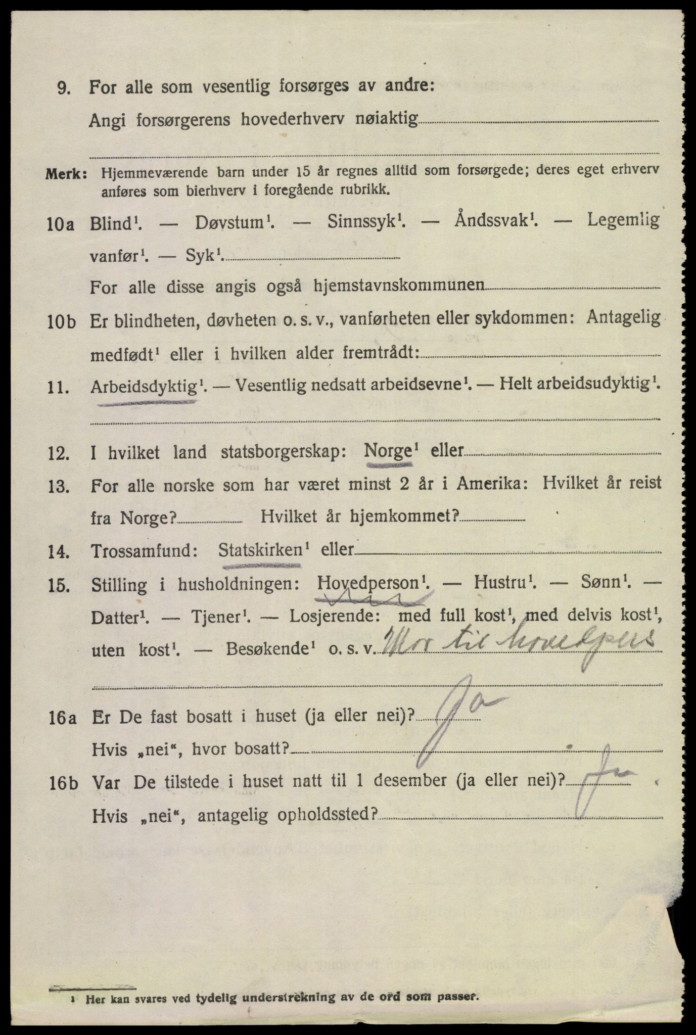 SAKO, Folketelling 1920 for 0826 Tinn herred, 1920, s. 8829