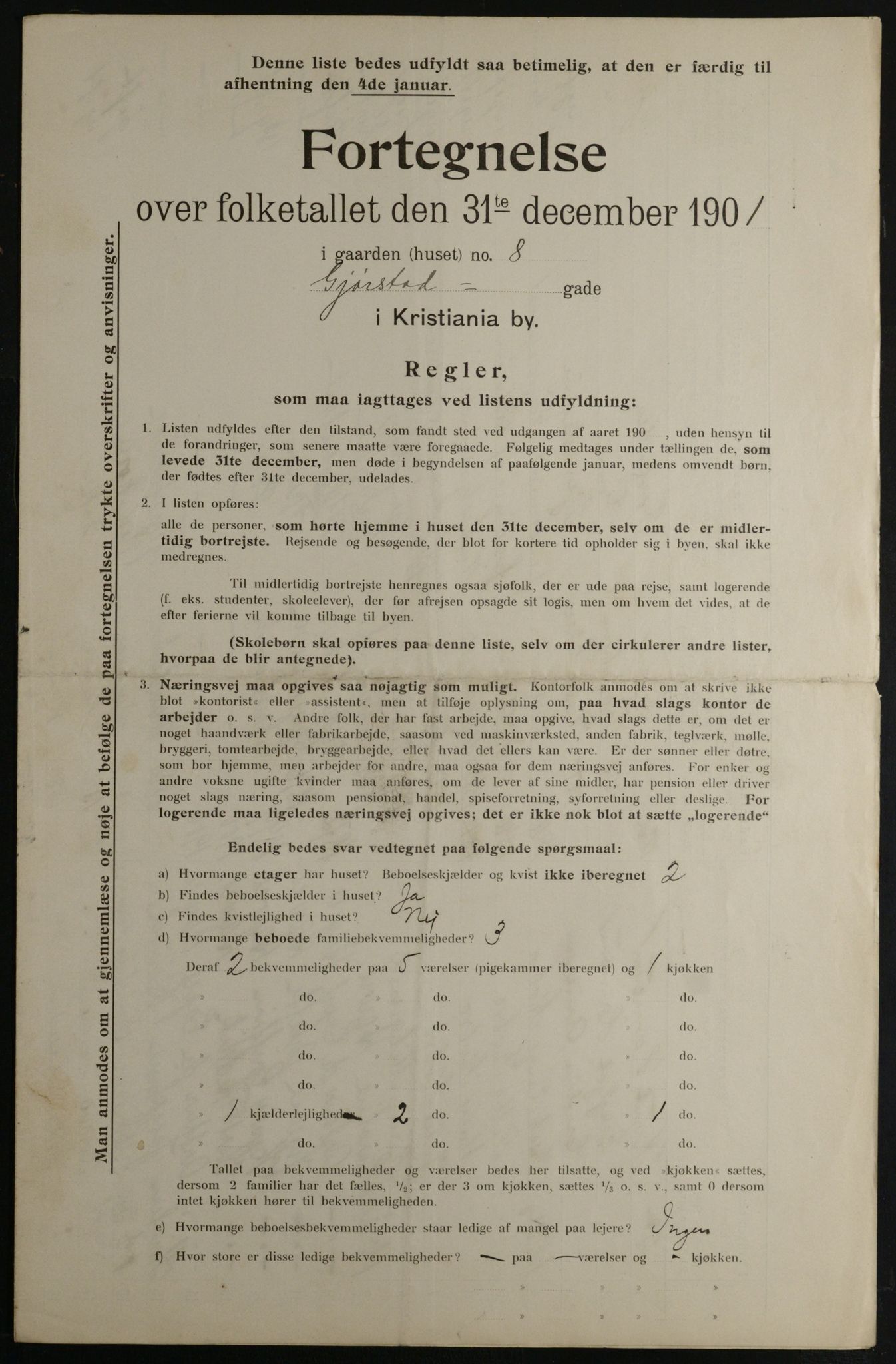 OBA, Kommunal folketelling 31.12.1901 for Kristiania kjøpstad, 1901, s. 4702