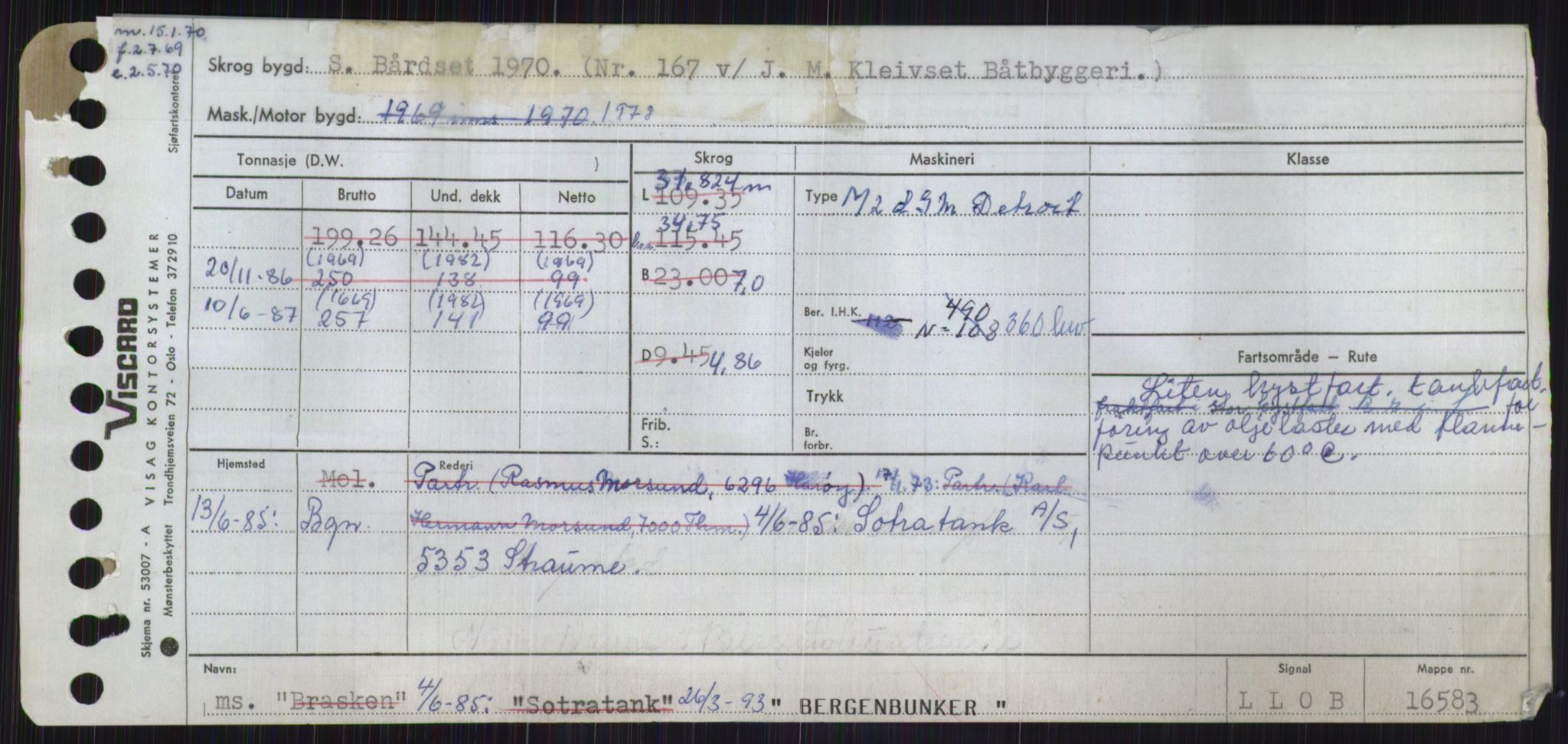 Sjøfartsdirektoratet med forløpere, Skipsmålingen, AV/RA-S-1627/H/Ha/L0001/0001: Fartøy, A-Eig / Fartøy A-Bjøn, s. 831