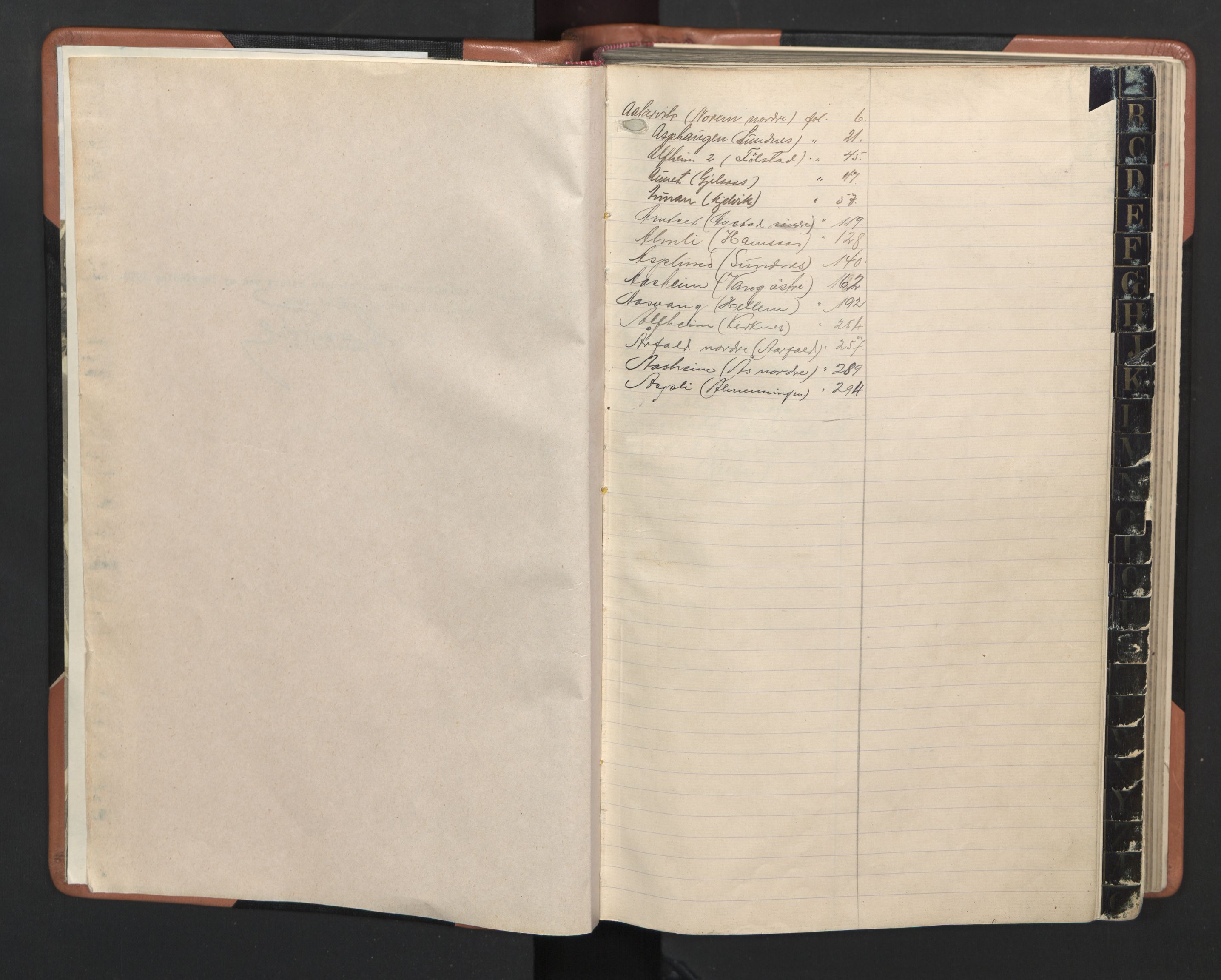 Inderøy sorenskriveri, AV/SAT-A-4147/1/2/2A/2Aa/L0025: Panteregister nr. 25, 1914-1951