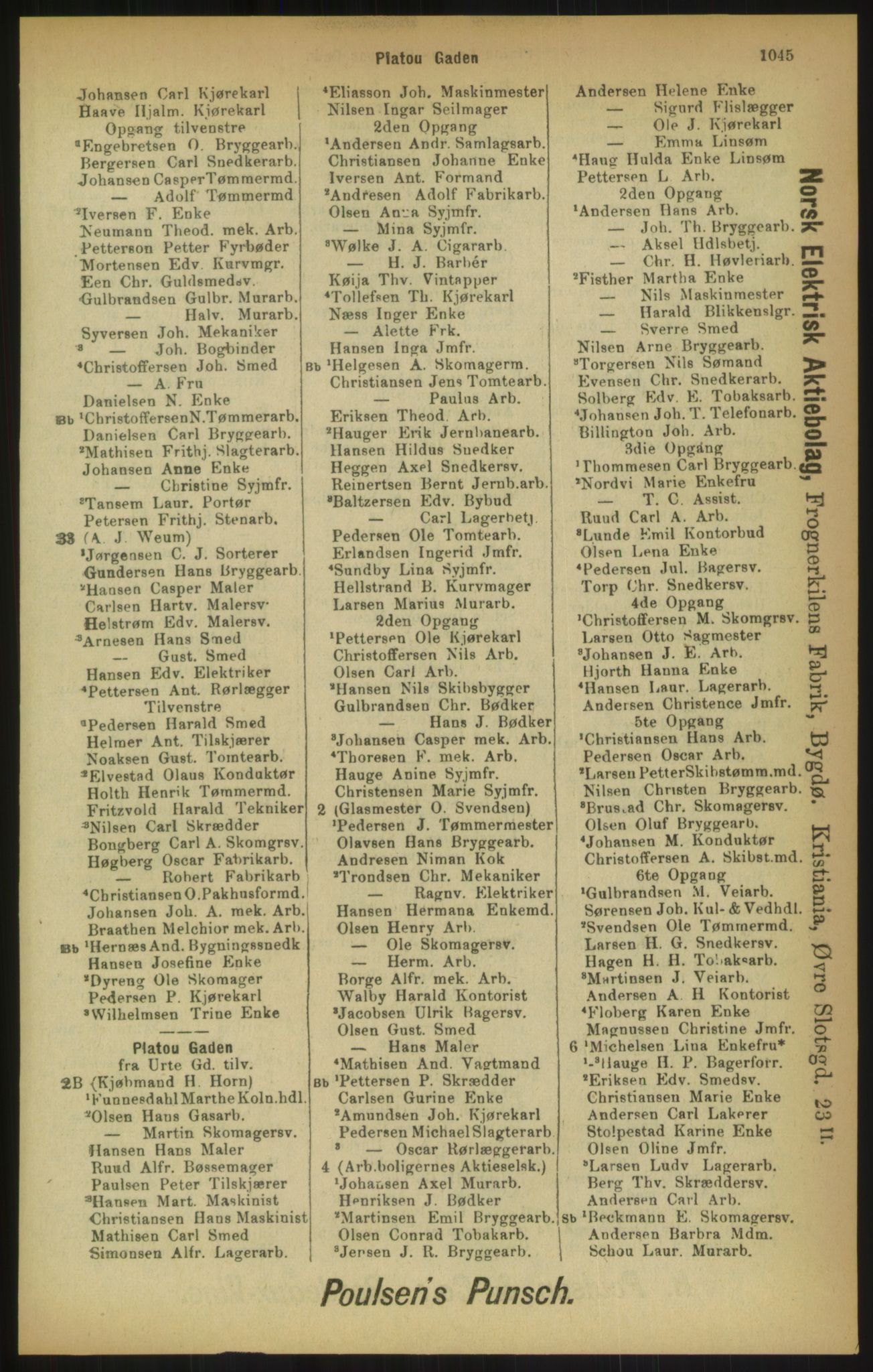 Kristiania/Oslo adressebok, PUBL/-, 1900, s. 1045