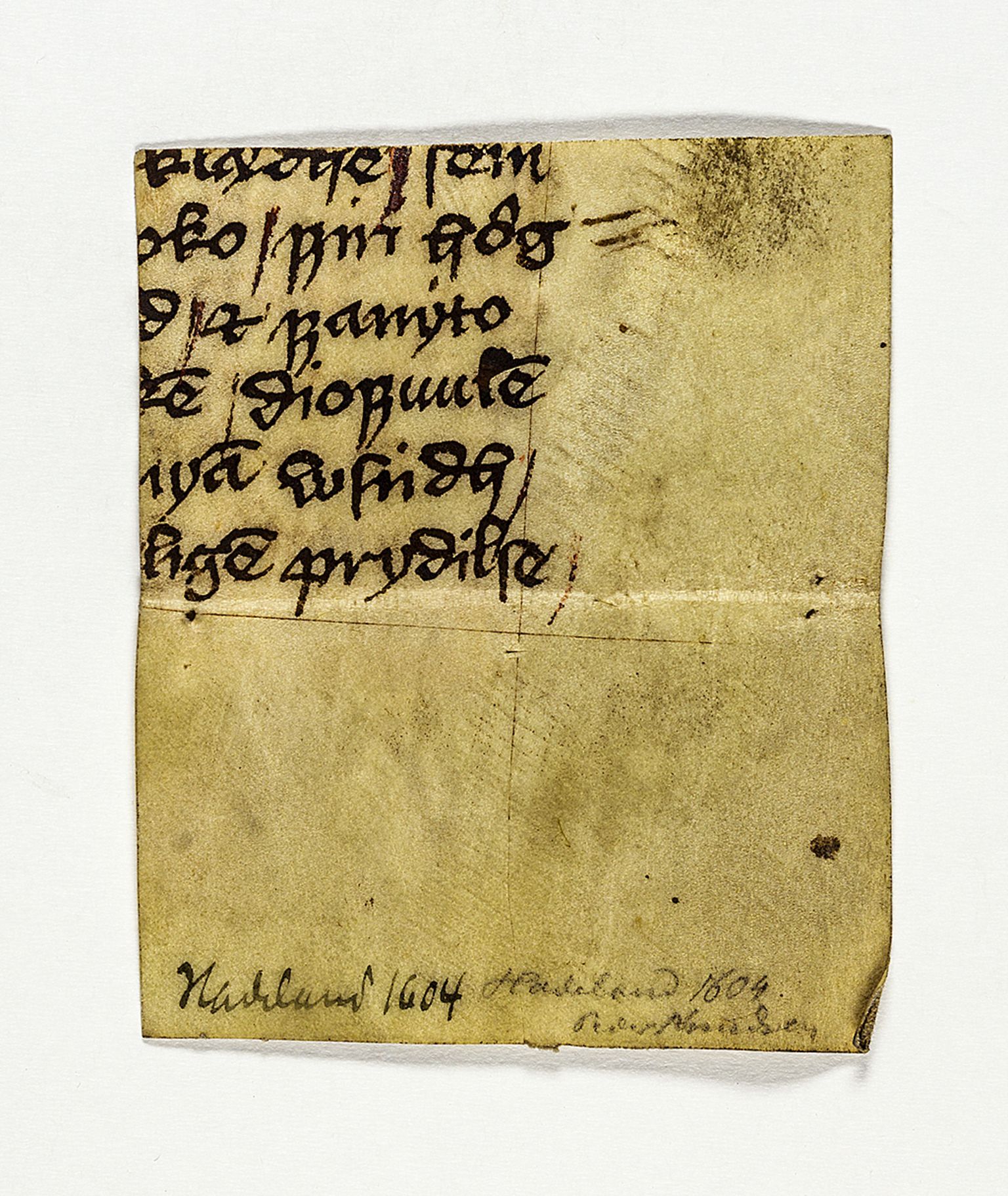 Riksarkivets diplomsamling, AV/RA-EA-5965/F26/L0007: Norrøne membranfragmenter bestand 88-101, u.nr., 1100-1536, s. 42