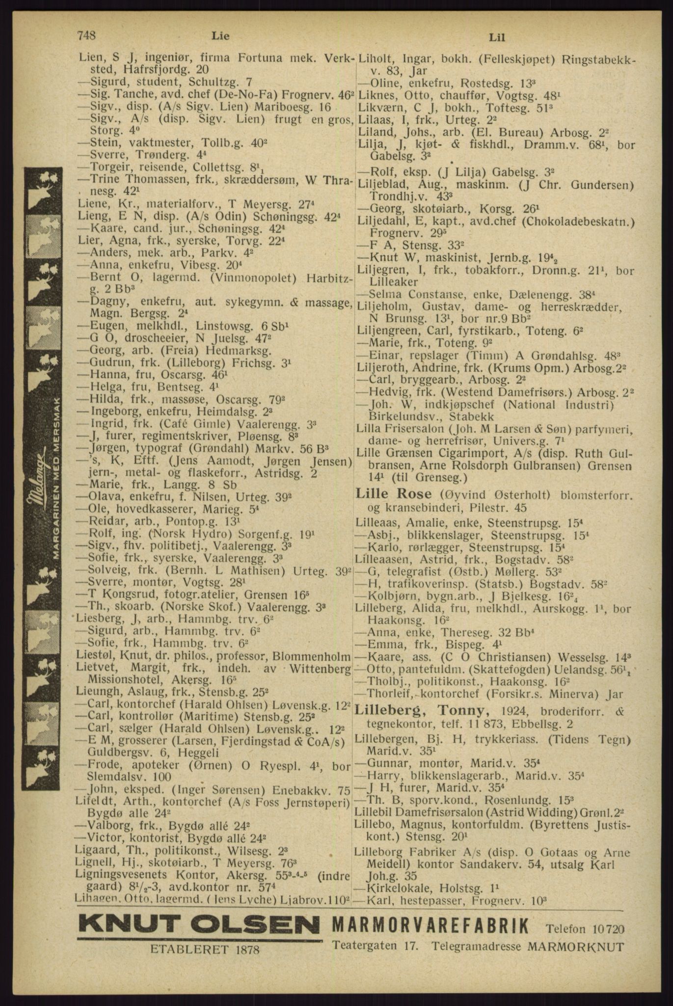Kristiania/Oslo adressebok, PUBL/-, 1929, s. 748