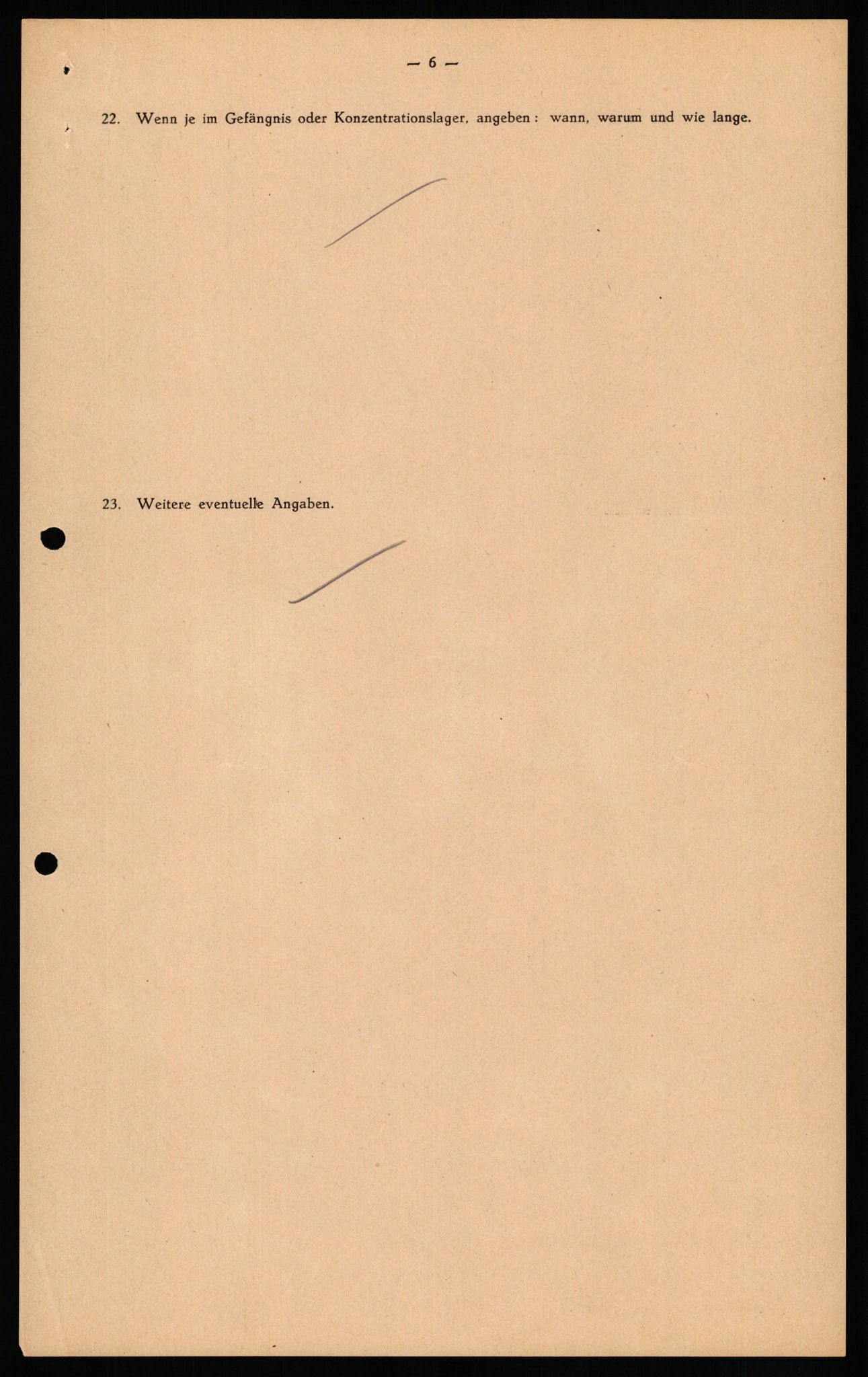Forsvaret, Forsvarets overkommando II, AV/RA-RAFA-3915/D/Db/L0029: CI Questionaires. Tyske okkupasjonsstyrker i Norge. Tyskere., 1945-1946, s. 15