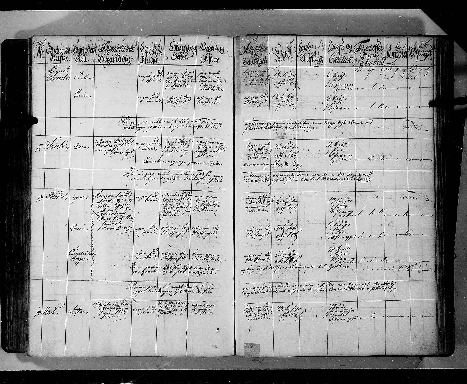 Rentekammeret inntil 1814, Realistisk ordnet avdeling, AV/RA-EA-4070/N/Nb/Nbf/L0143: Ytre og Indre Sogn eksaminasjonsprotokoll, 1723, s. 326