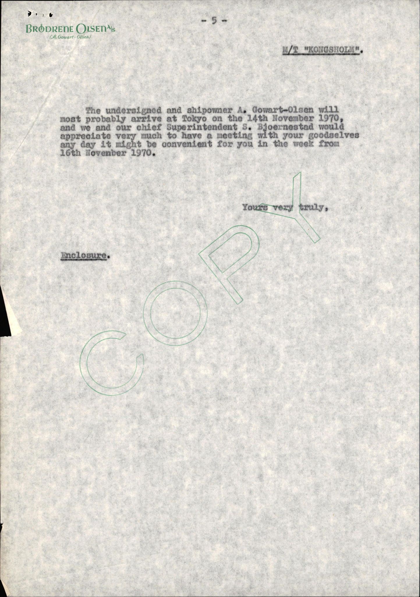 Pa 1503 - Stavanger Drilling AS, AV/SAST-A-101906/2/E/Ea/Eaa/L0001: Korrespondanse, 1970-1983