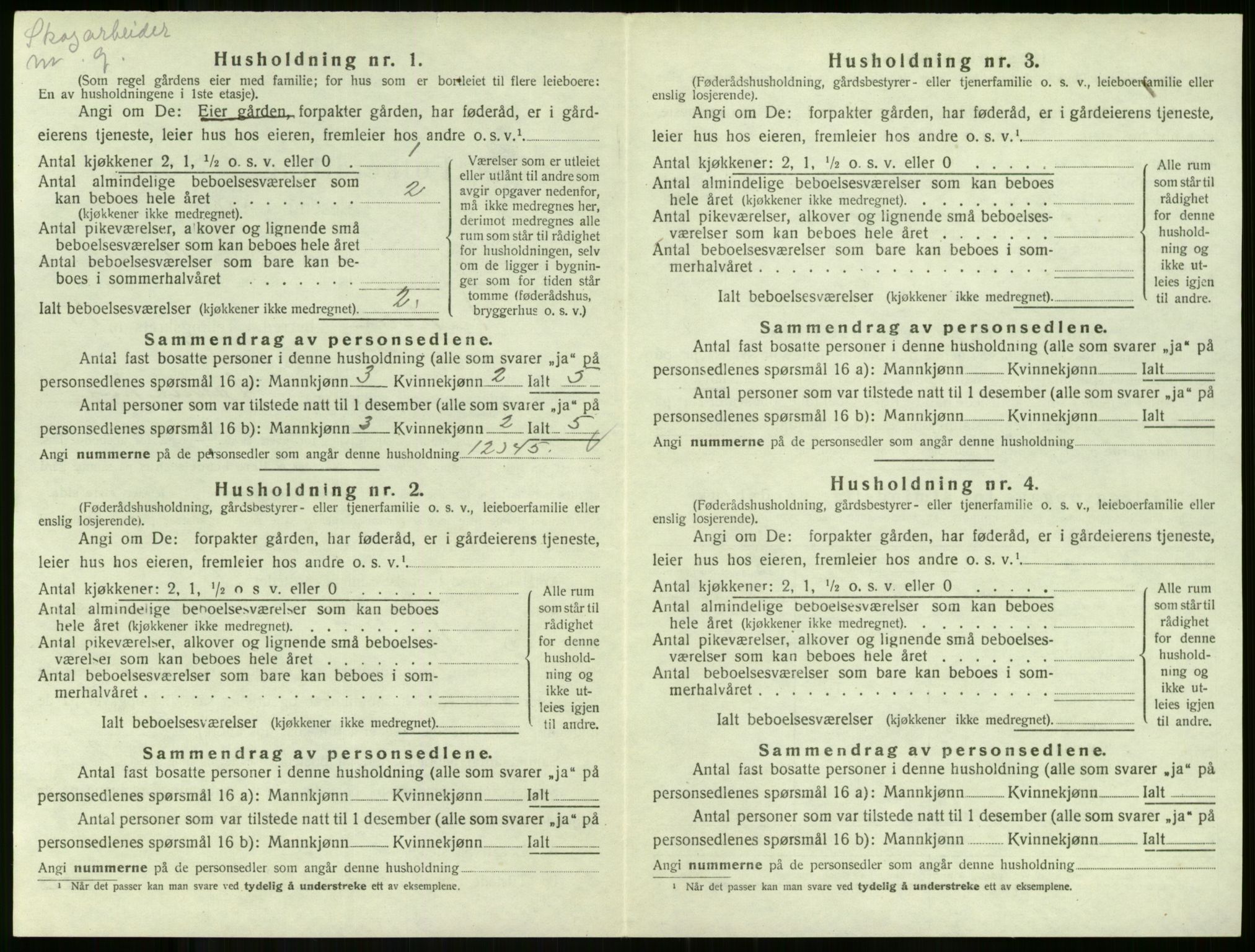 SAKO, Folketelling 1920 for 0719 Andebu herred, 1920, s. 866