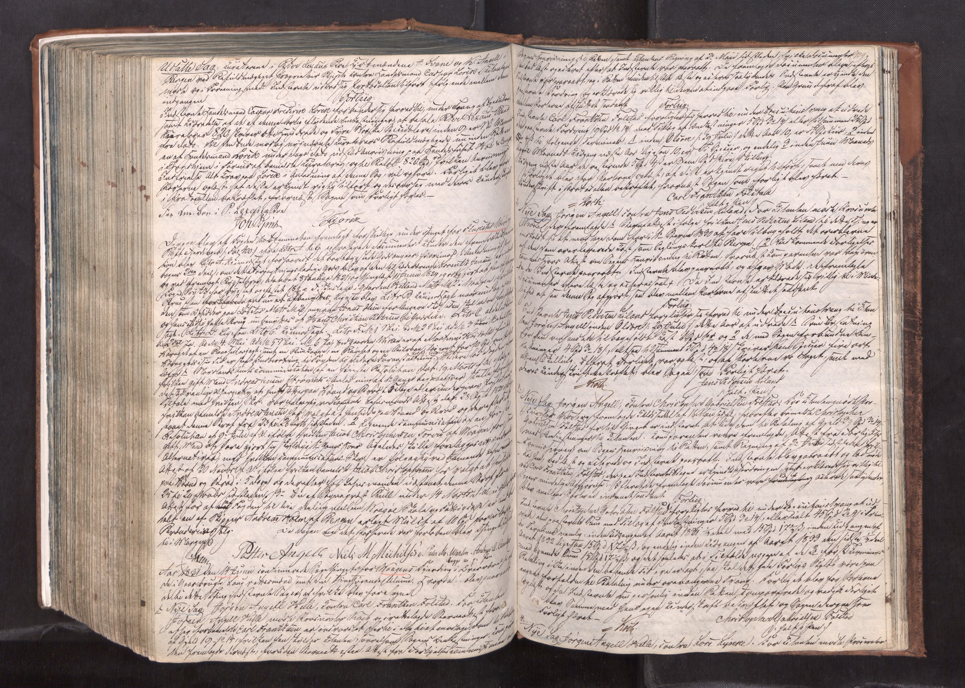 Vesterålen sorenskriveri, AV/SAT-A-4180/1/1/1A/L0018: Tingbok, 1820-1832, s. 408b-409a
