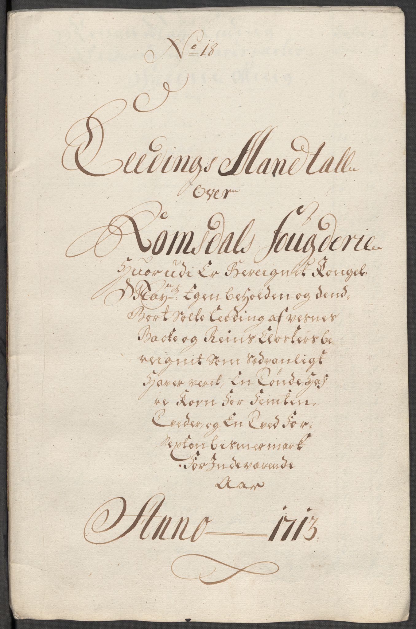 Rentekammeret inntil 1814, Reviderte regnskaper, Fogderegnskap, RA/EA-4092/R55/L3662: Fogderegnskap Romsdal, 1713-1714, s. 155