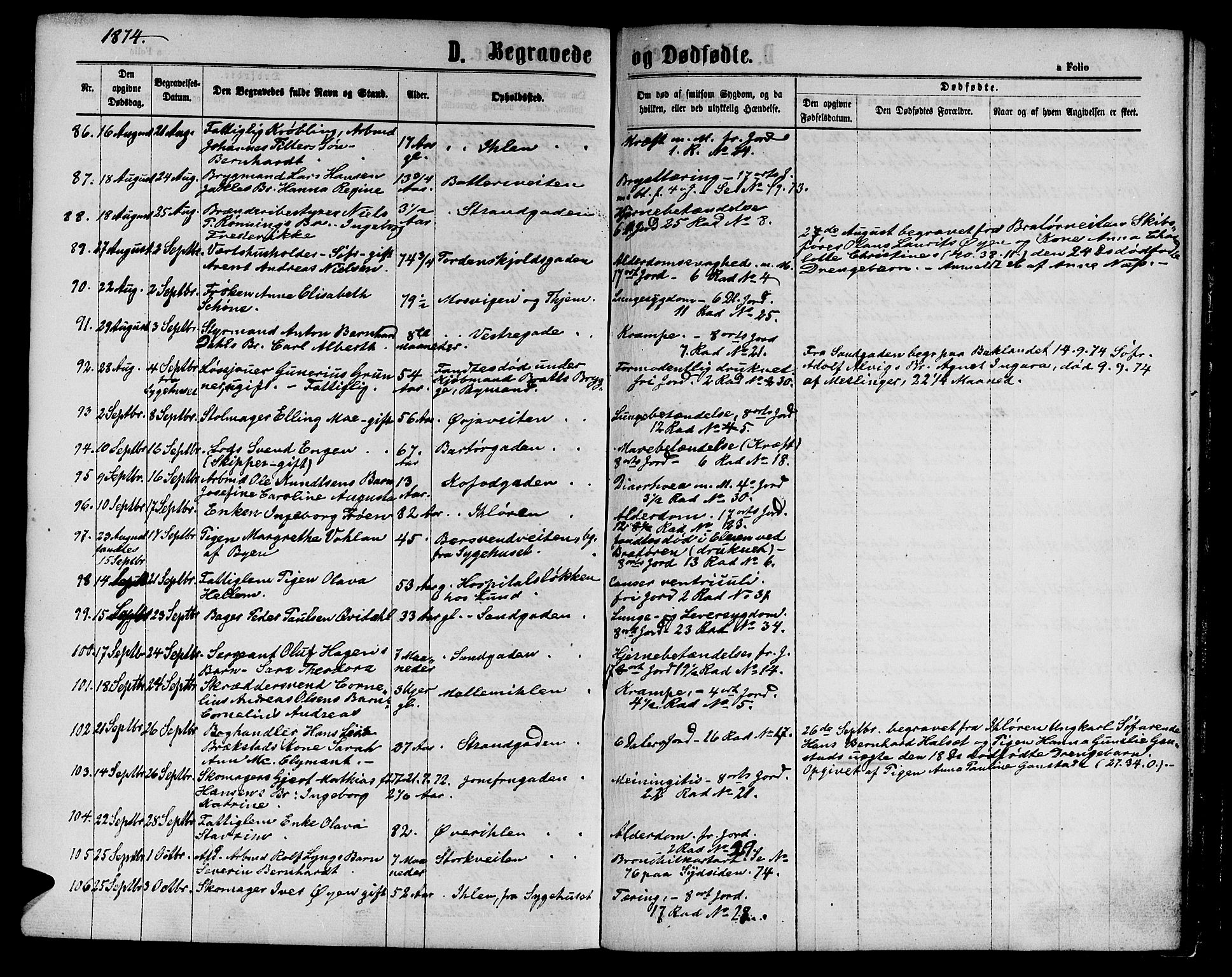 Ministerialprotokoller, klokkerbøker og fødselsregistre - Sør-Trøndelag, AV/SAT-A-1456/602/L0141: Klokkerbok nr. 602C09, 1865-1877