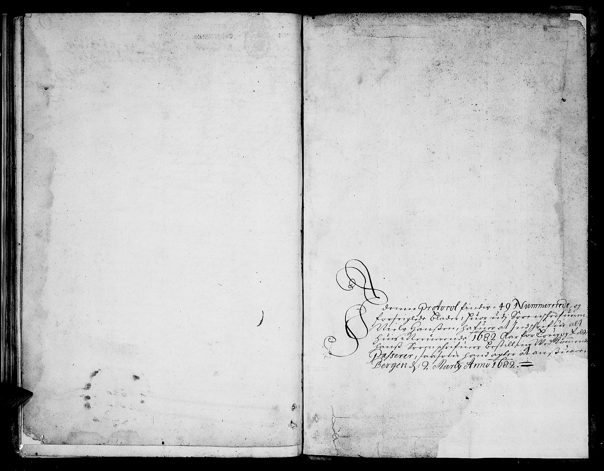 Ytre Sogn tingrett, SAB/A-2601/1/F/Fa/L0017: Tingbok (justisprotokoll), 1682-1683, s. 49b-50a