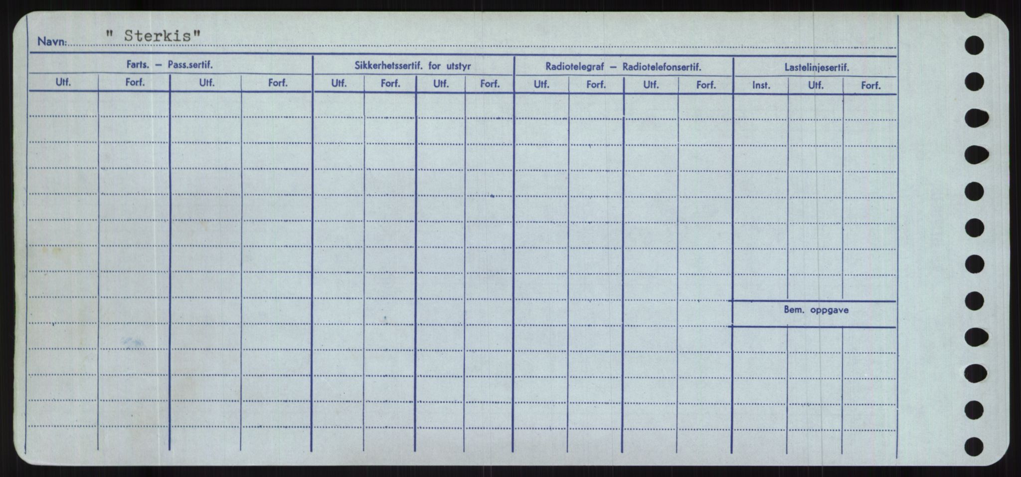 Sjøfartsdirektoratet med forløpere, Skipsmålingen, RA/S-1627/H/Hc/L0001: Lektere, A-Y, s. 394