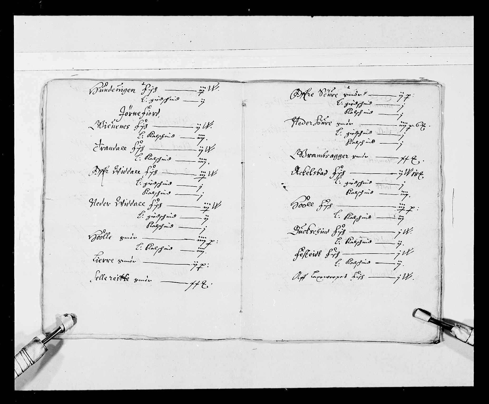 Stattholderembetet 1572-1771, AV/RA-EA-2870/Ek/L0024/0002: Jordebøker 1633-1658: / Jordebøker for Bergenhus len, 1644-1645, s. 200