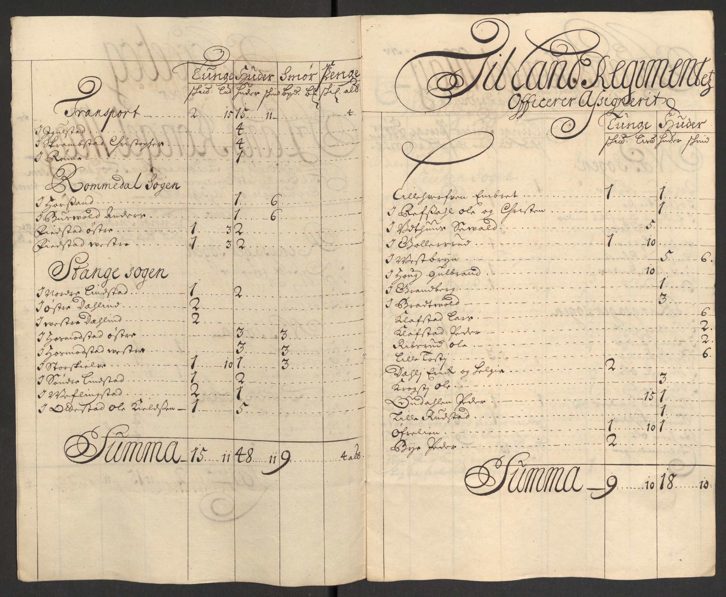 Rentekammeret inntil 1814, Reviderte regnskaper, Fogderegnskap, AV/RA-EA-4092/R16/L1045: Fogderegnskap Hedmark, 1709, s. 28