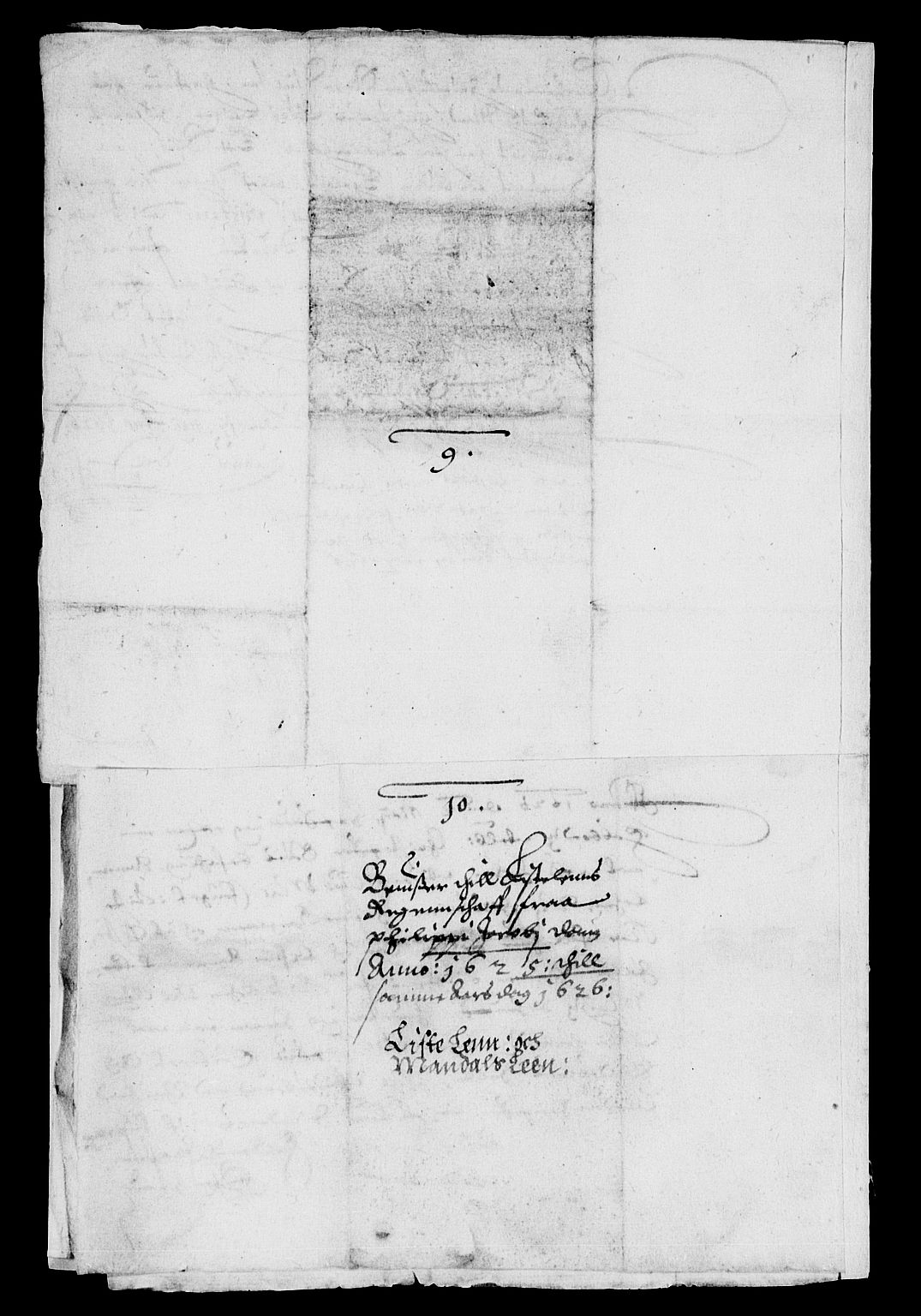 Rentekammeret inntil 1814, Reviderte regnskaper, Lensregnskaper, AV/RA-EA-5023/R/Rb/Rbr/L0008: Lista len, 1623-1627