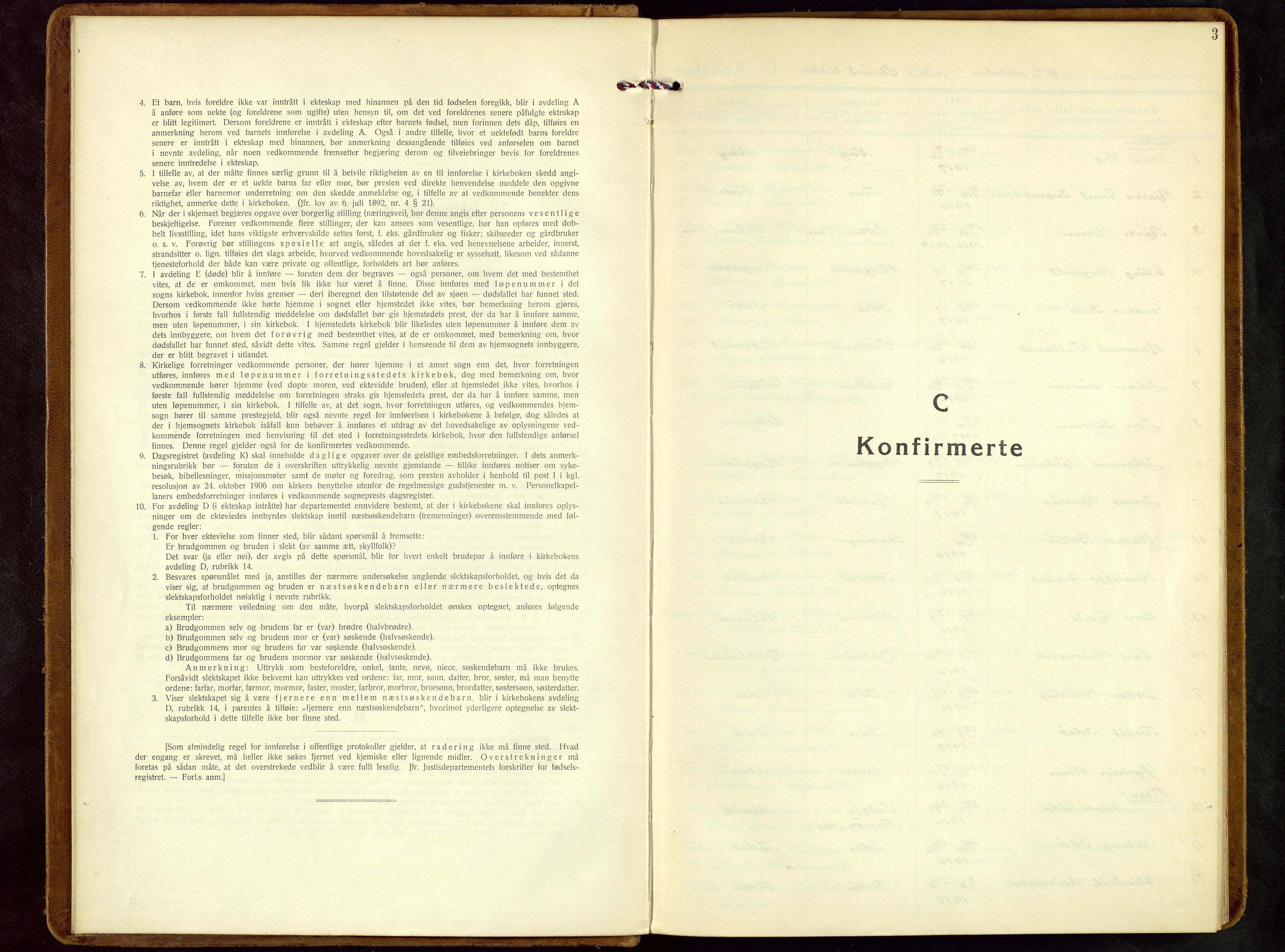 Strand sokneprestkontor, SAST/A-101828/H/Ha/Haa/L0013: Ministerialbok nr. A 13, 1931-1961, s. 3