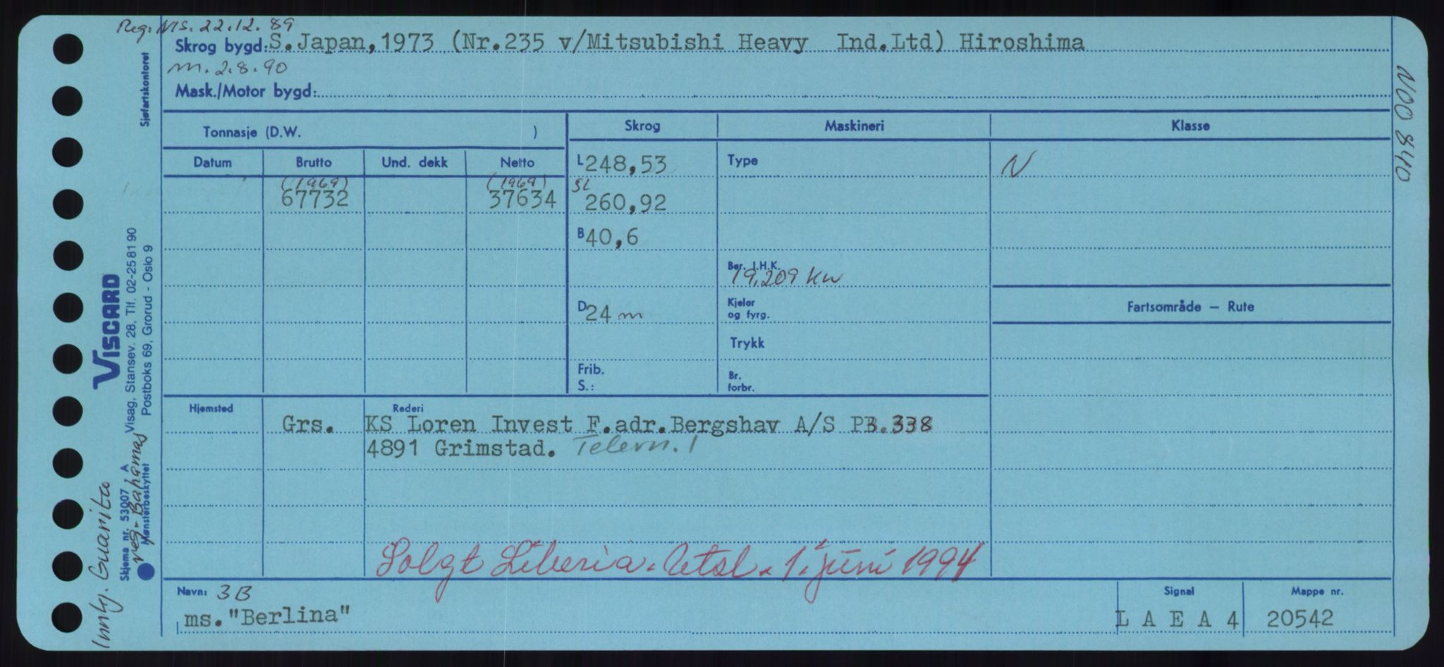 Sjøfartsdirektoratet med forløpere, Skipsmålingen, RA/S-1627/H/Hd/L0003: Fartøy, B-Bev, s. 865