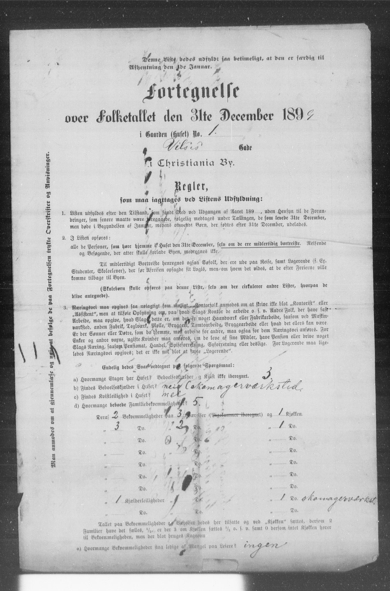 OBA, Kommunal folketelling 31.12.1899 for Kristiania kjøpstad, 1899, s. 15872