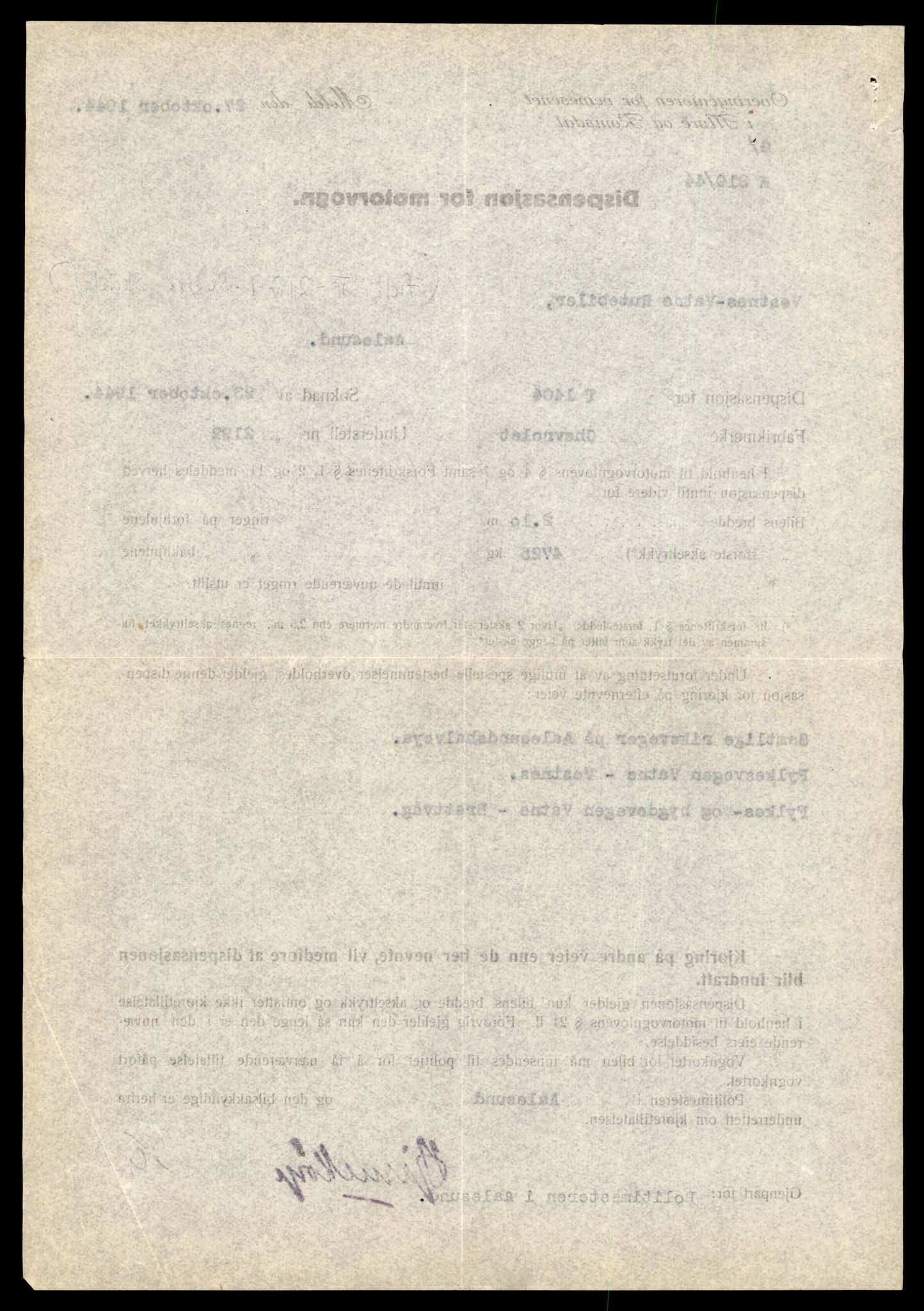 Møre og Romsdal vegkontor - Ålesund trafikkstasjon, AV/SAT-A-4099/F/Fe/L0011: Registreringskort for kjøretøy T 1170 - T 1289, 1927-1998, s. 1006