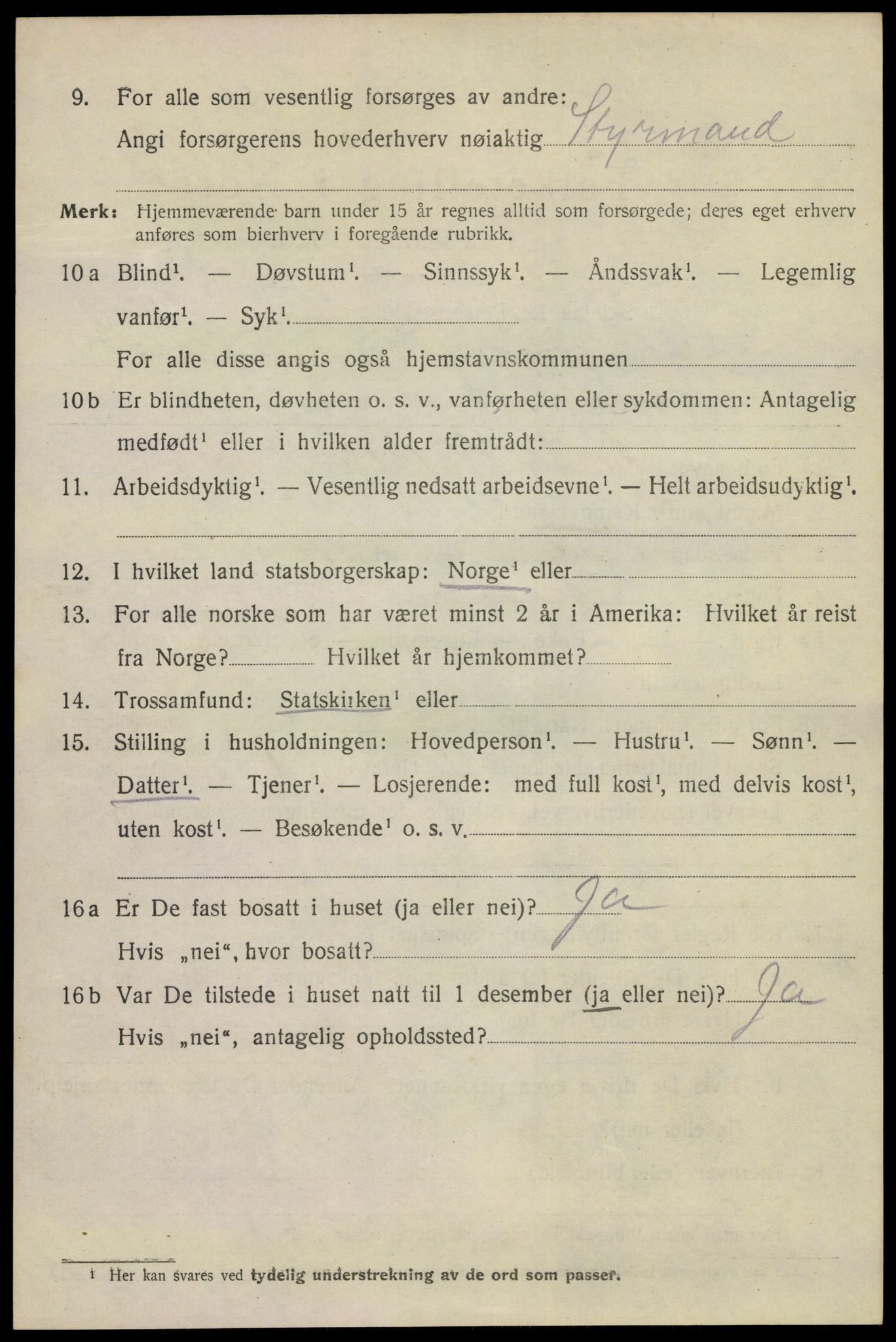 SAKO, Folketelling 1920 for 0801 Kragerø kjøpstad, 1920, s. 9738