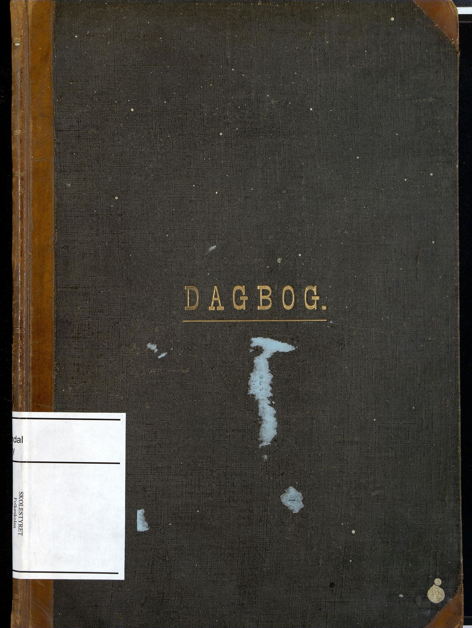 Mandal By - Mandal Allmueskole/Folkeskole/Skole, ARKSOR/1002MG551/I/L0011: Dagbok, 1894-1899