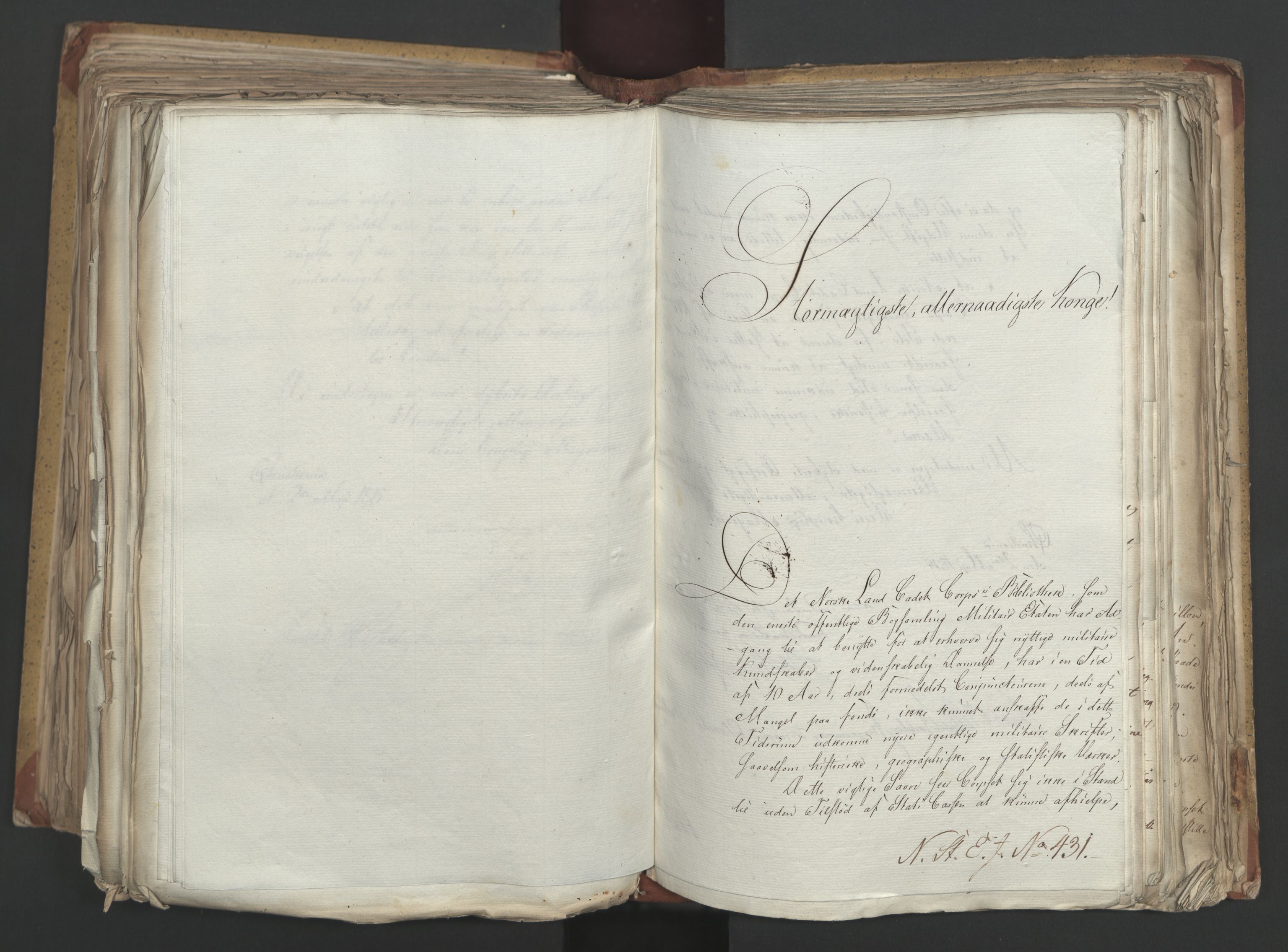 Statsrådsavdelingen i Stockholm, AV/RA-S-1003/D/Da/L0002: Regjeringsinnstillinger nr. 263-518, 1815, s. 369