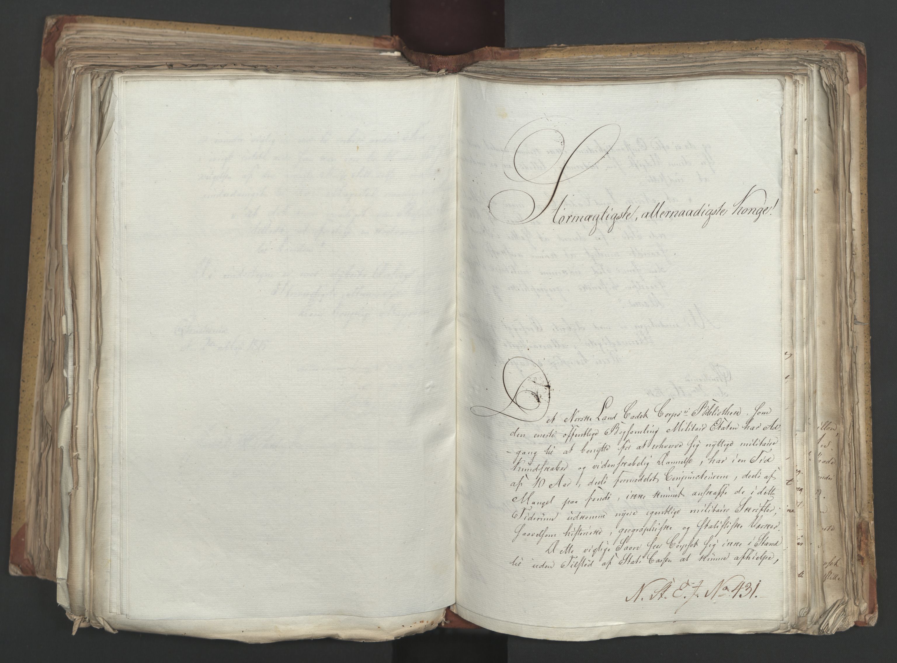 Statsrådsavdelingen i Stockholm, RA/S-1003/D/Da/L0002: Regjeringsinnstillinger nr. 263-518, 1815, s. 369