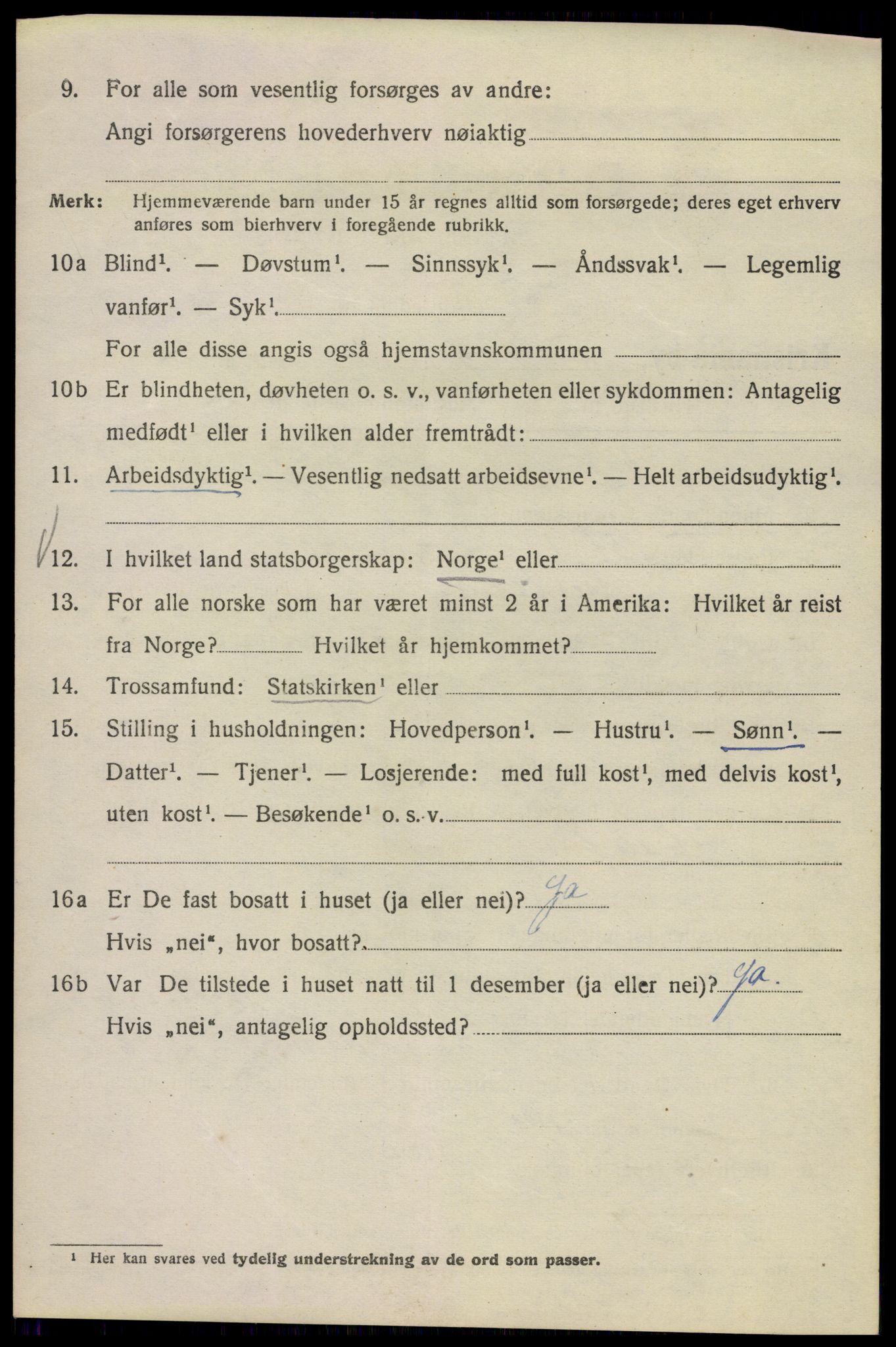 SAO, Folketelling 1920 for 0301 Kristiania kjøpstad, 1920, s. 640244