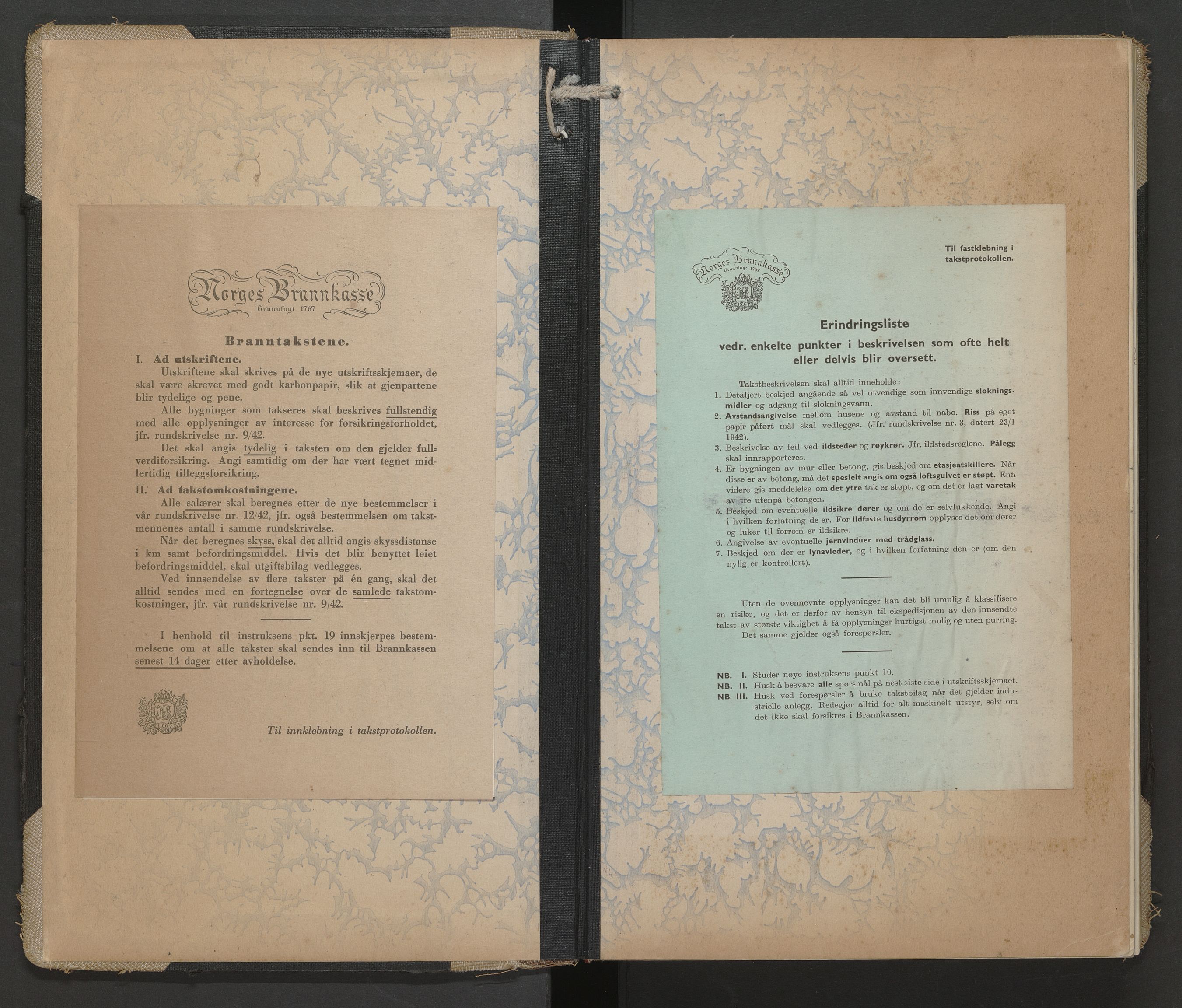 Verdal lensmannskontor, SAT/A-1045/2/O/Oa/L0005: Branntakstprotokoll, 1948-1952