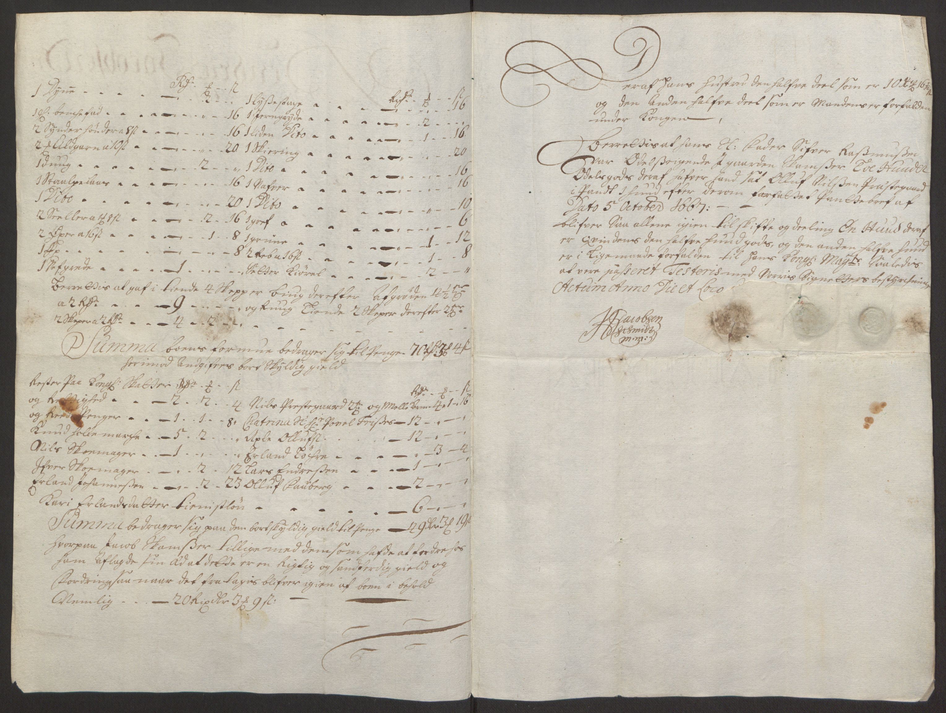 Rentekammeret inntil 1814, Reviderte regnskaper, Fogderegnskap, AV/RA-EA-4092/R17/L1168: Fogderegnskap Gudbrandsdal, 1694, s. 277