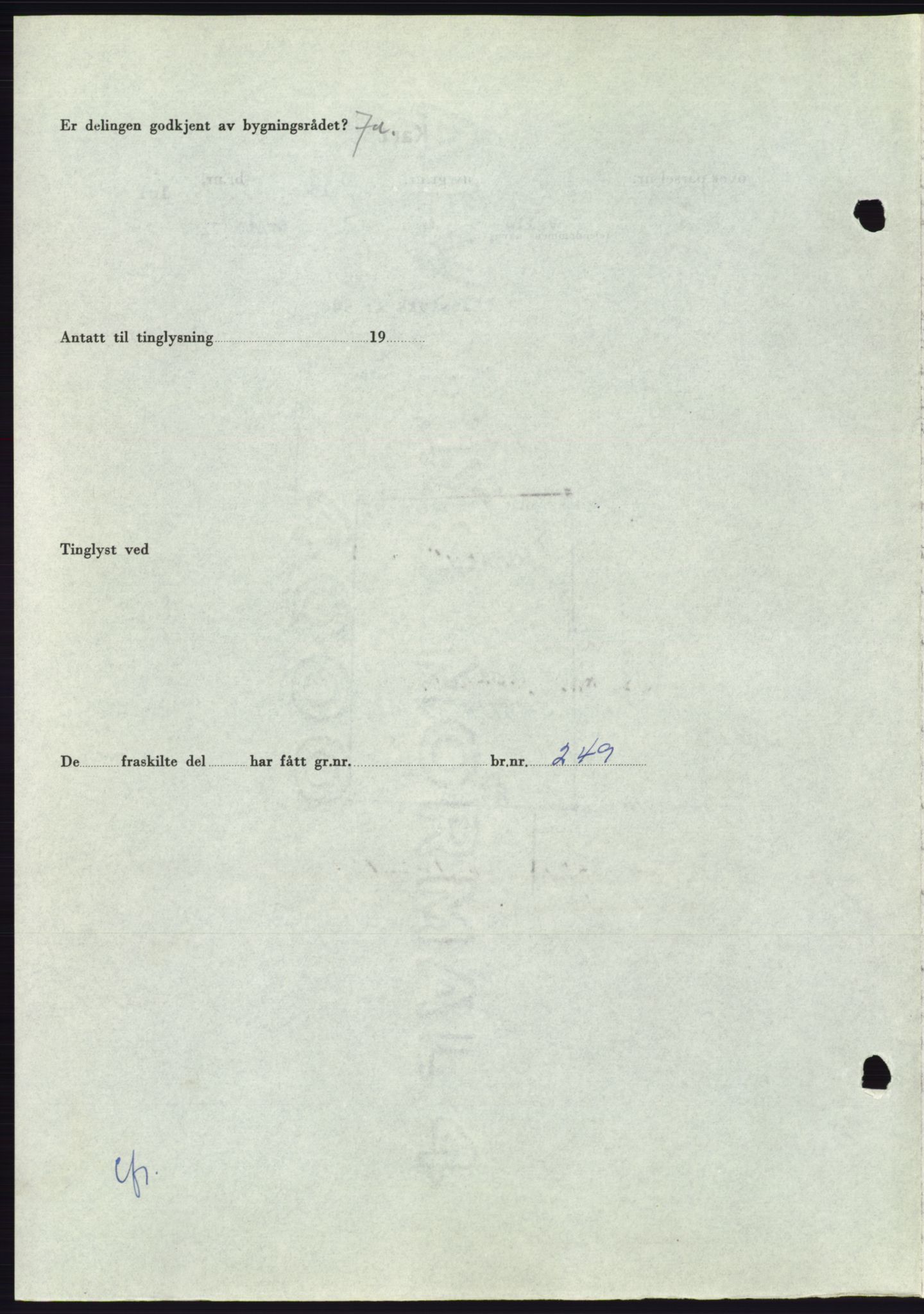 Søre Sunnmøre sorenskriveri, AV/SAT-A-4122/1/2/2C/L0099: Pantebok nr. 25A, 1954-1954, Dagboknr: 2597/1954