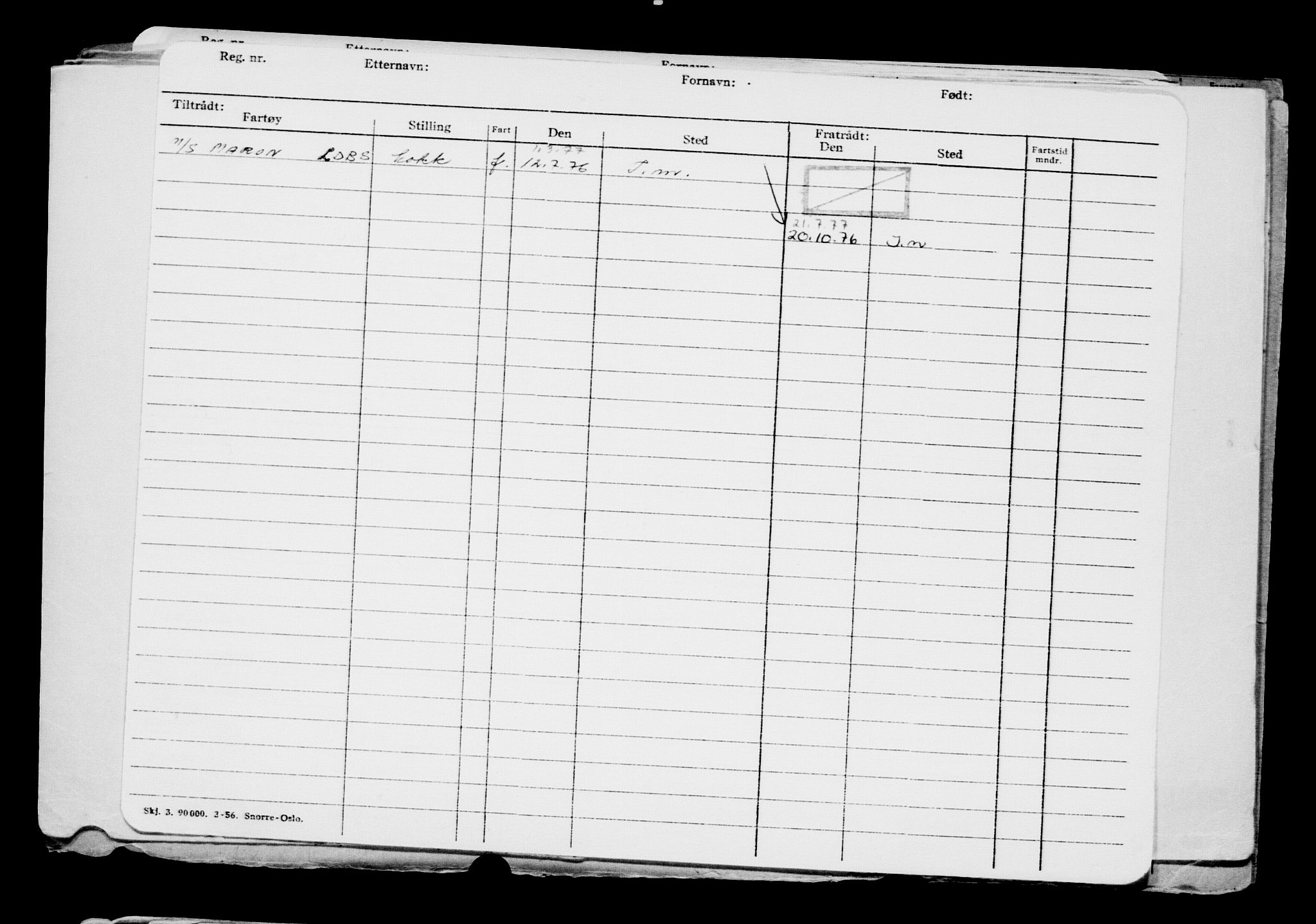 Direktoratet for sjømenn, AV/RA-S-3545/G/Gb/L0105: Hovedkort, 1912, s. 314