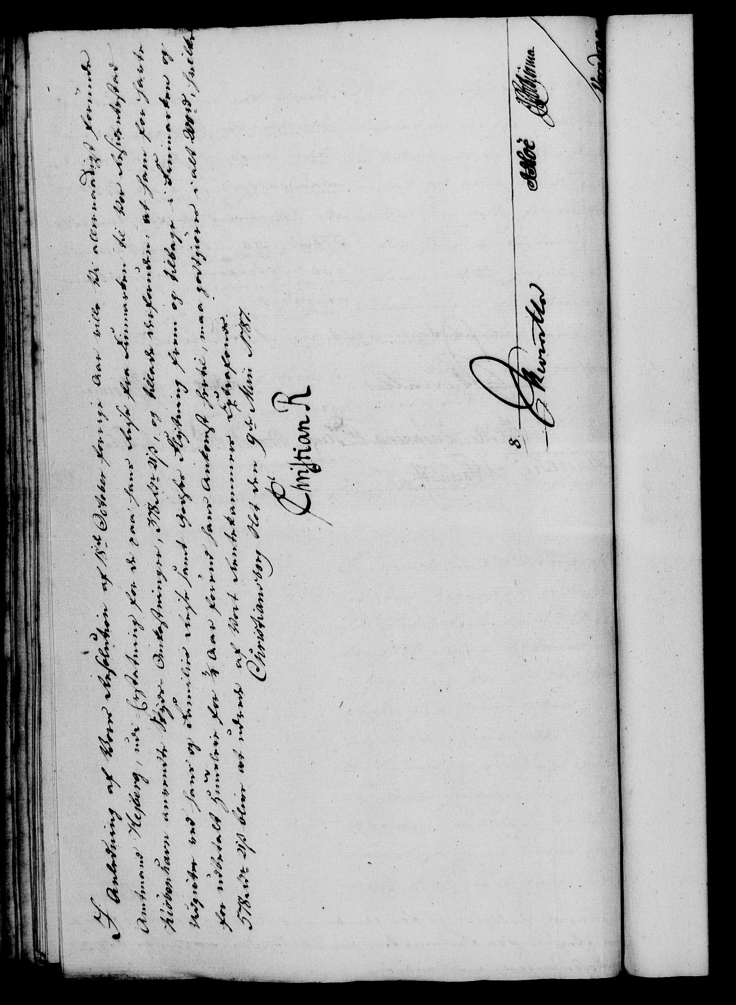 Rentekammeret, Kammerkanselliet, RA/EA-3111/G/Gf/Gfa/L0069: Norsk relasjons- og resolusjonsprotokoll (merket RK 52.69), 1787, s. 349