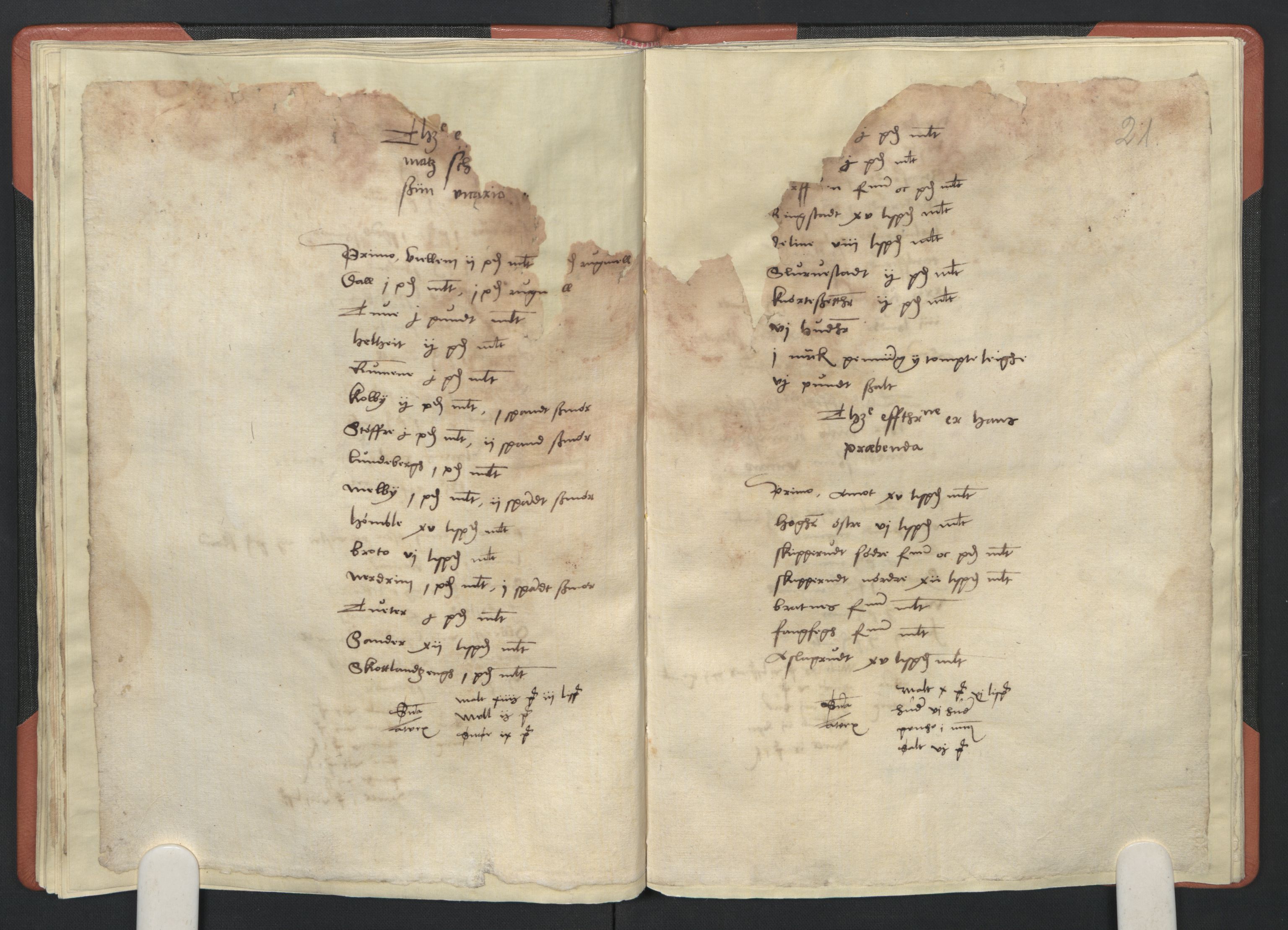 Rentekammeret inntil 1814, Reviderte regnskaper, Lensregnskaper, AV/RA-EA-5023/R/Ra/L0016: Kirke- og klostergods, kommunegods m.m., 1549-1555;   Bergverksregnskap, 1540-1541, 1540-1555