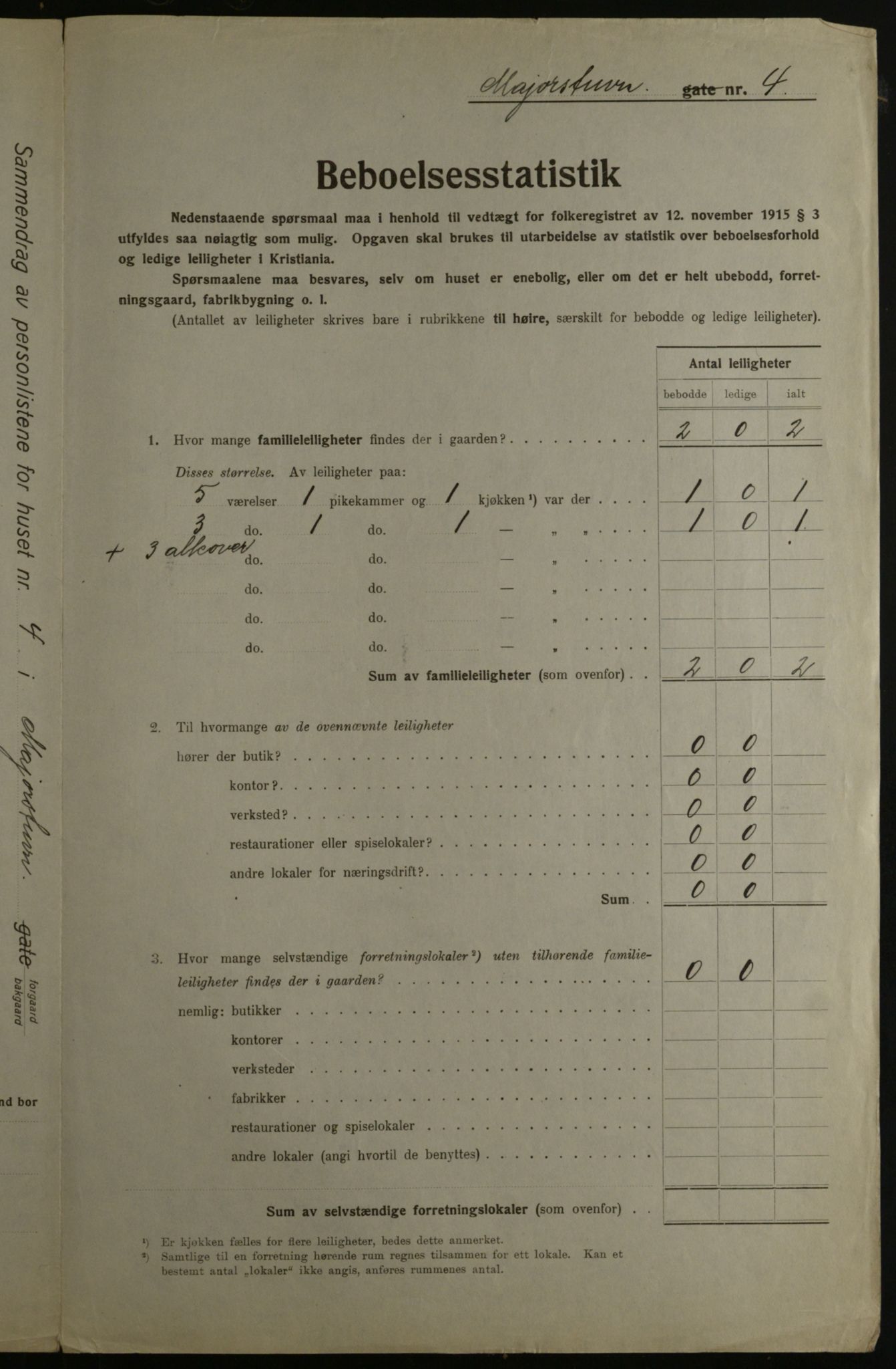 OBA, Kommunal folketelling 1.12.1923 for Kristiania, 1923, s. 66235