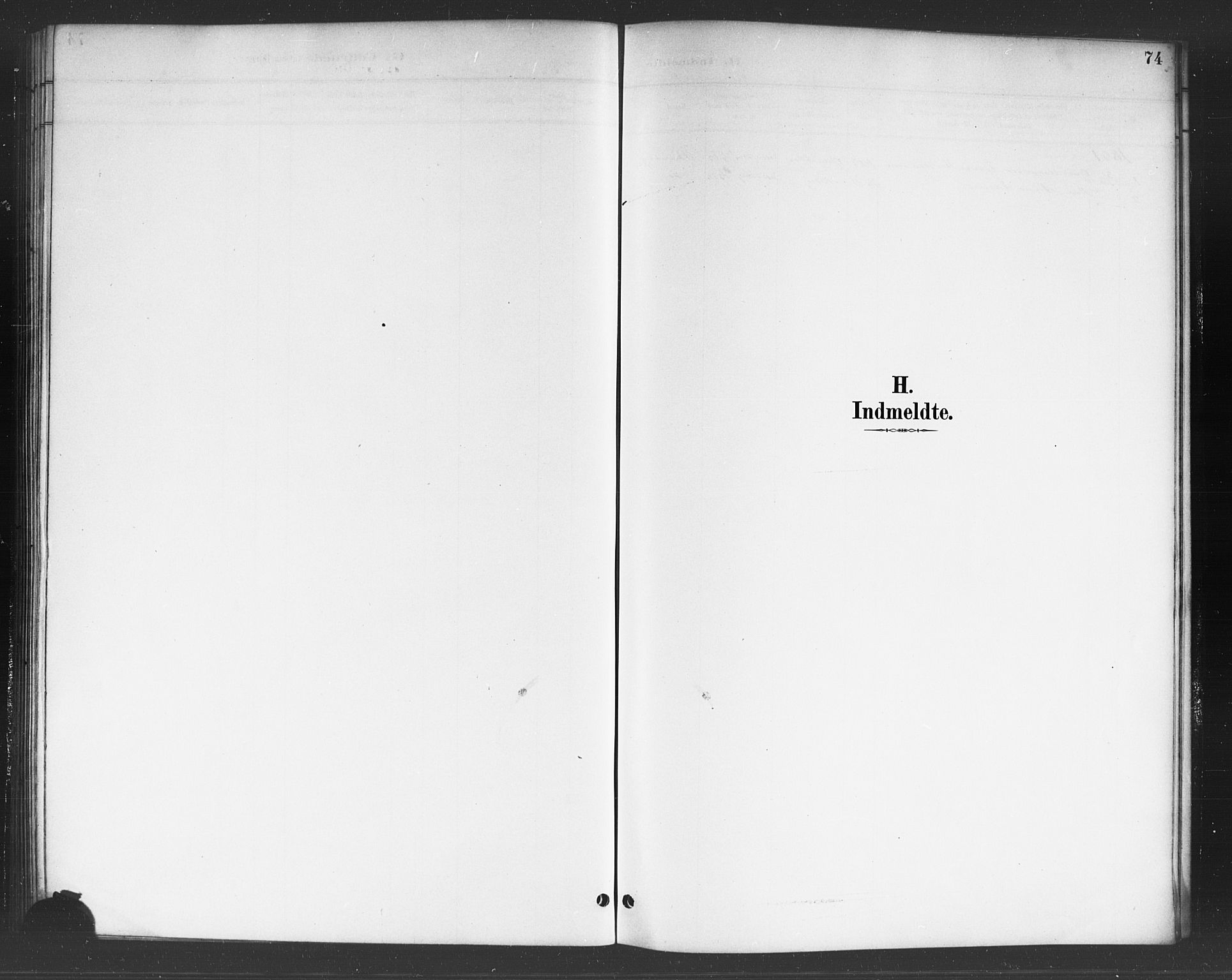 Skjeberg prestekontor Kirkebøker, AV/SAO-A-10923/F/Fc/L0001: Ministerialbok nr. III 1, 1886-1897, s. 74