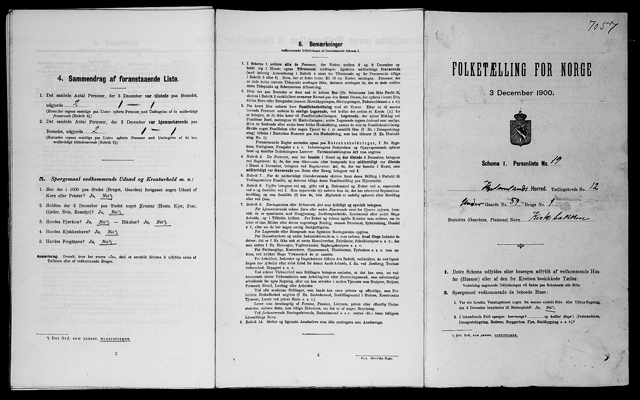 SAST, Folketelling 1900 for 1133 Hjelmeland herred, 1900, s. 739
