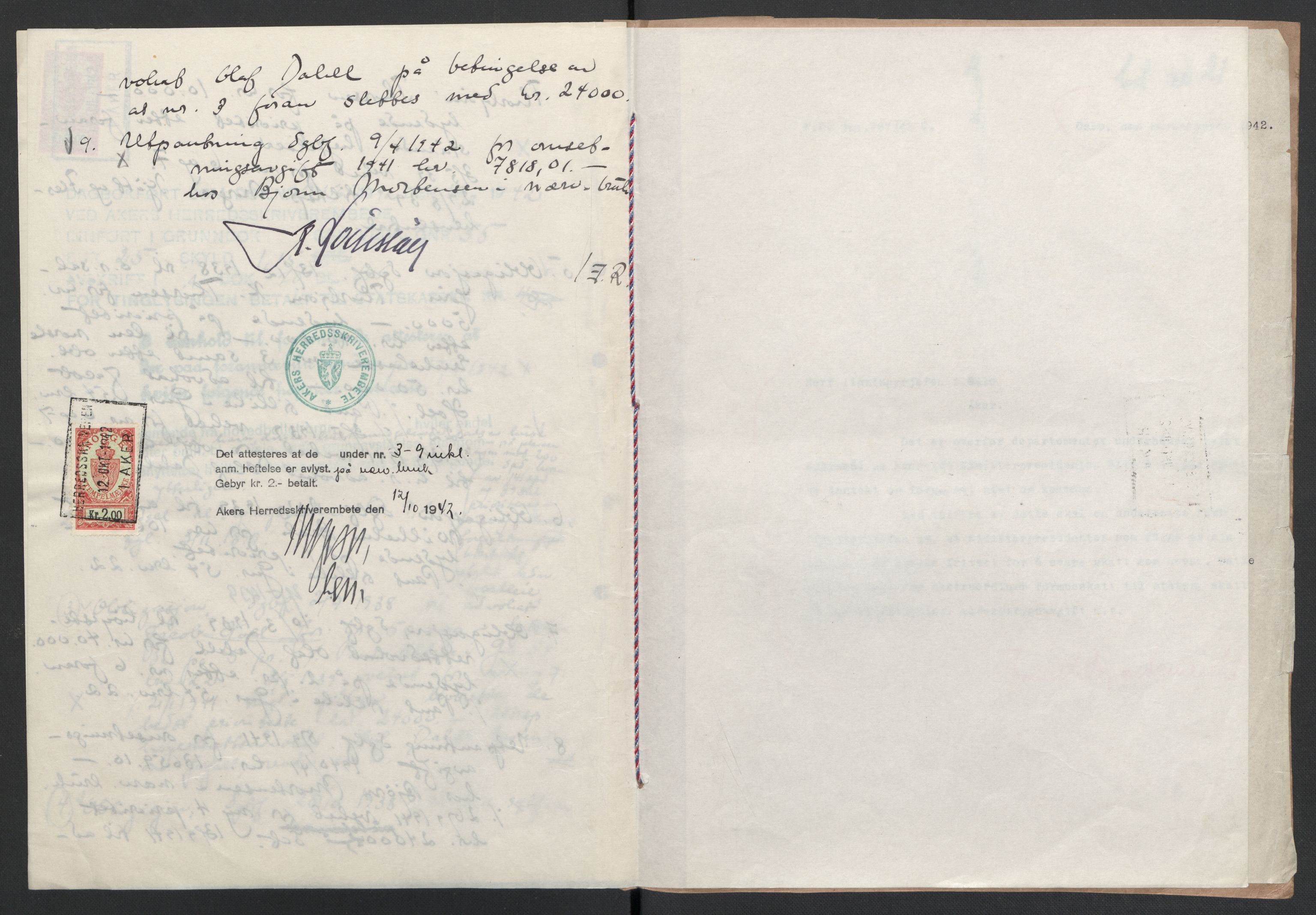 Landssvikarkivet, Oslo politikammer, AV/RA-S-3138-01/D/Da/L0003: Dnr. 29, 1945, s. 2870